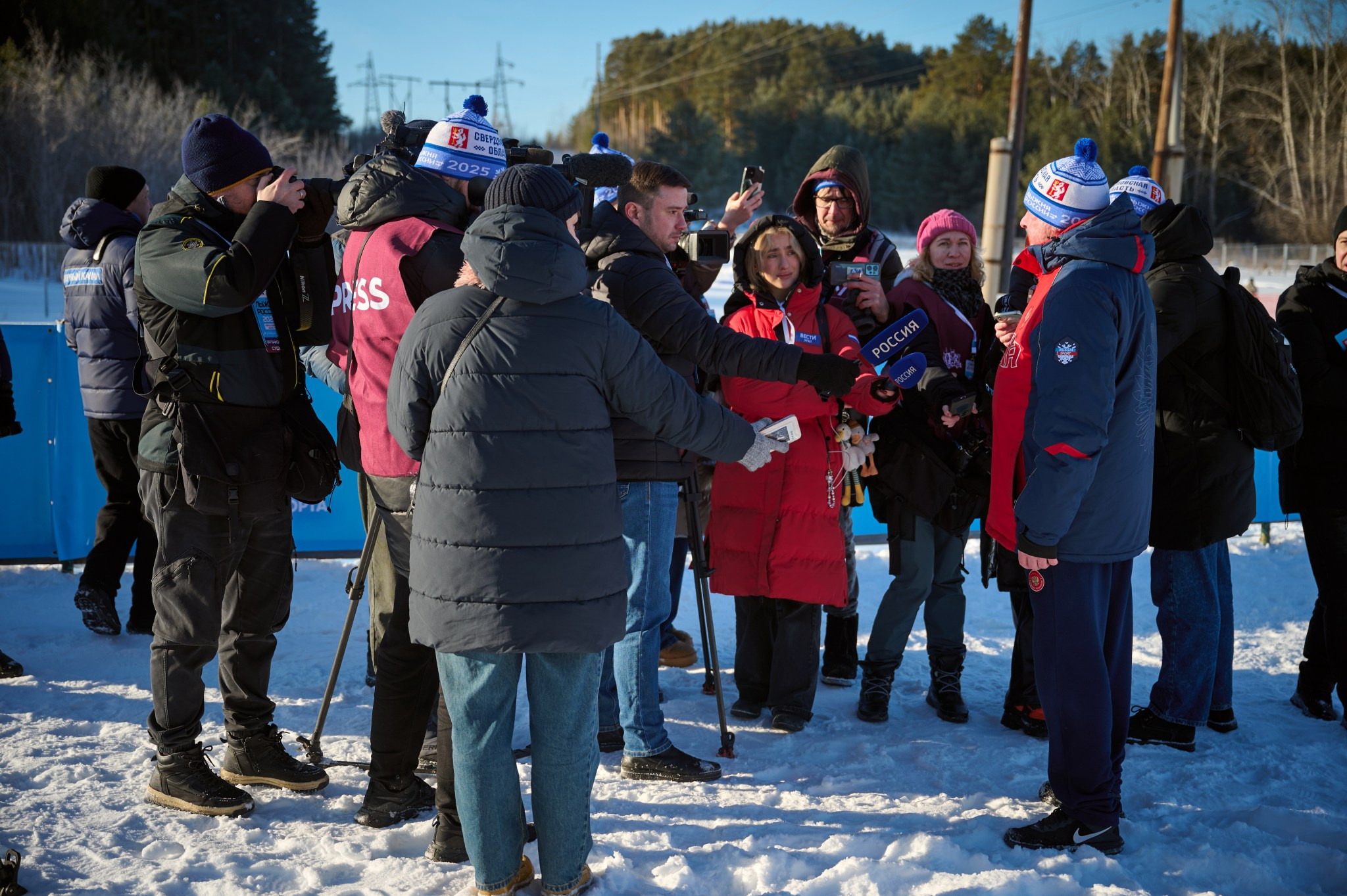 Лыжня России 2025. Мезенцев Евгений фотограф