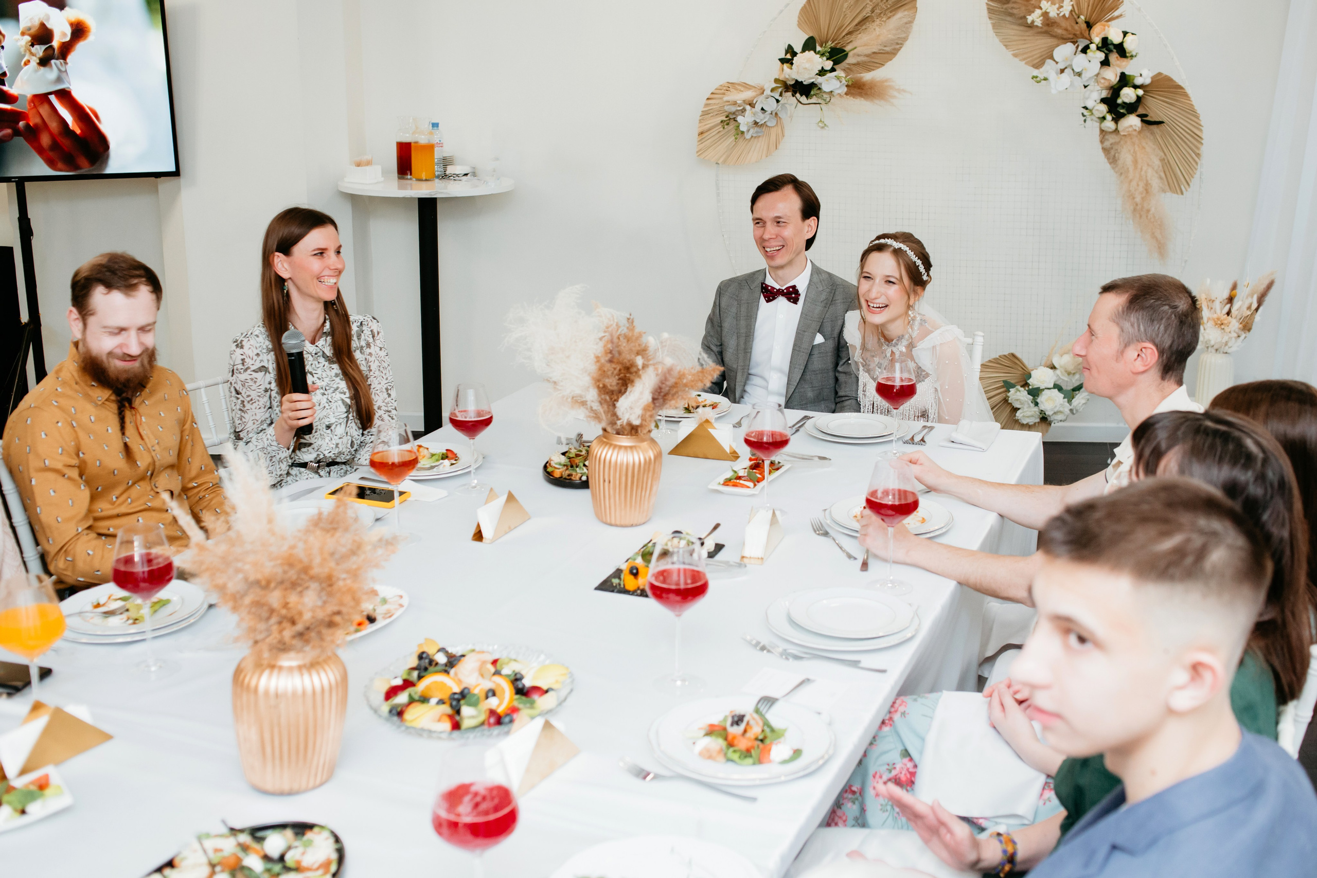 Свадебный банкет Анна и Дмитрия. Фотограф в Челябинске Ополихина Анна