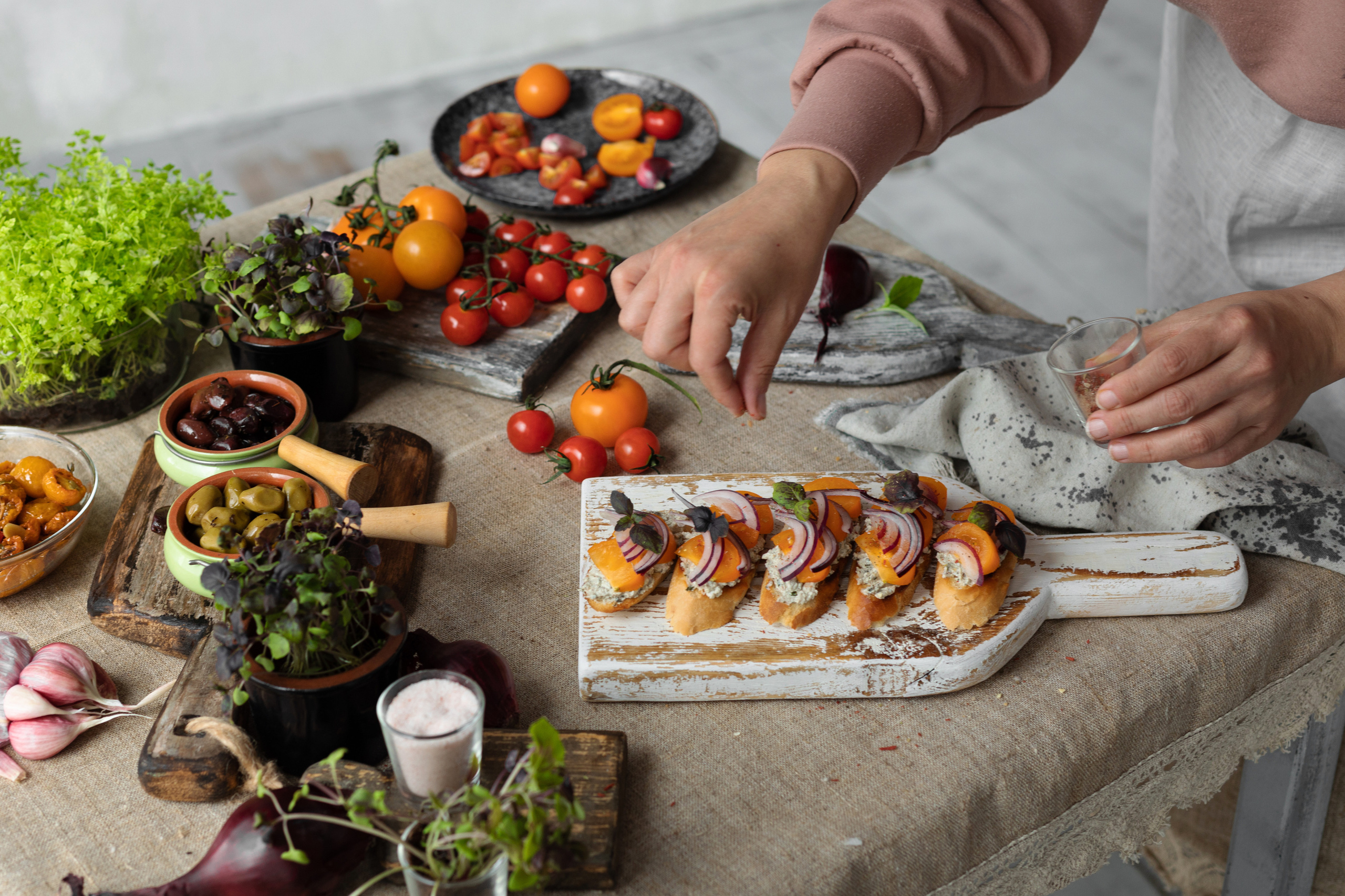 Брускетта. Food и предметный фотограф в Барнауле Ирина Супряженко