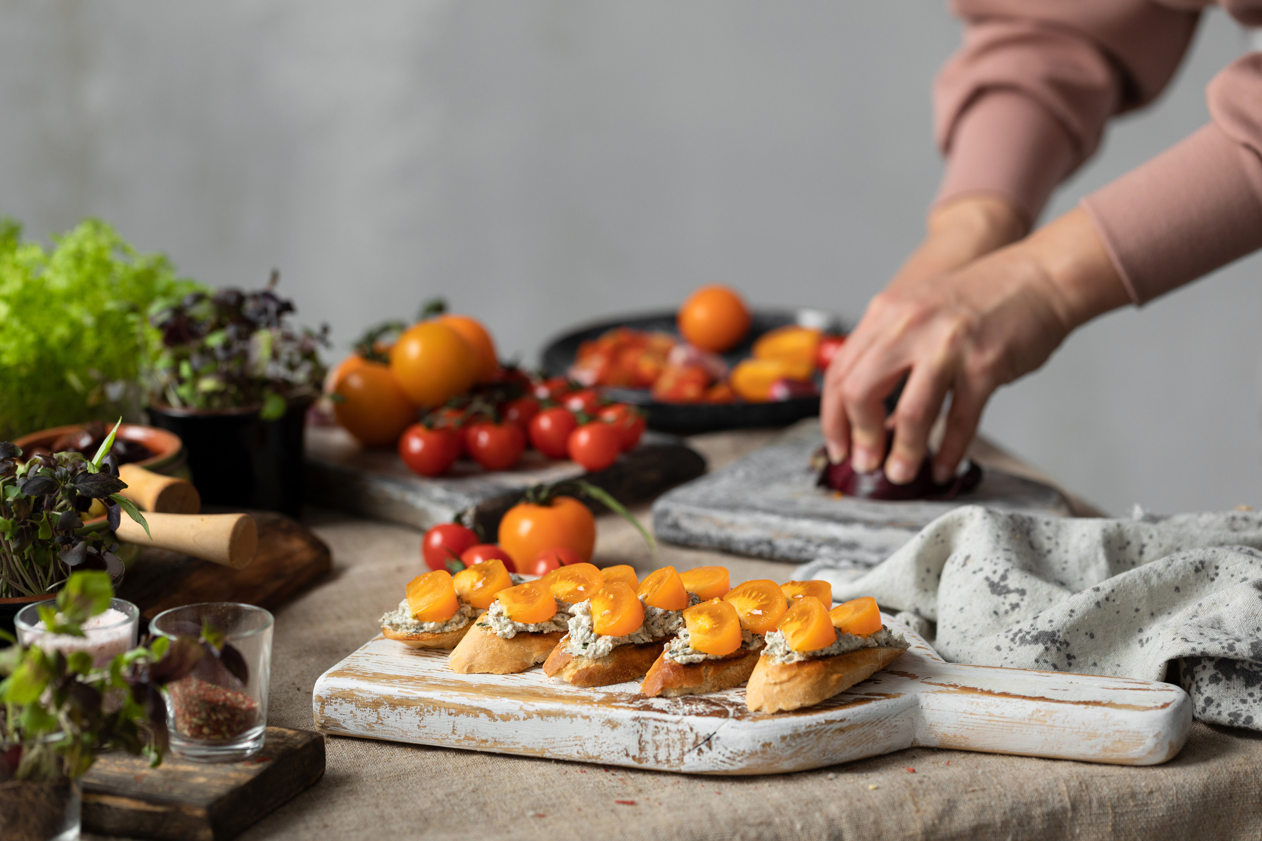 Брускетта. Food и предметный фотограф в Барнауле Ирина Супряженко