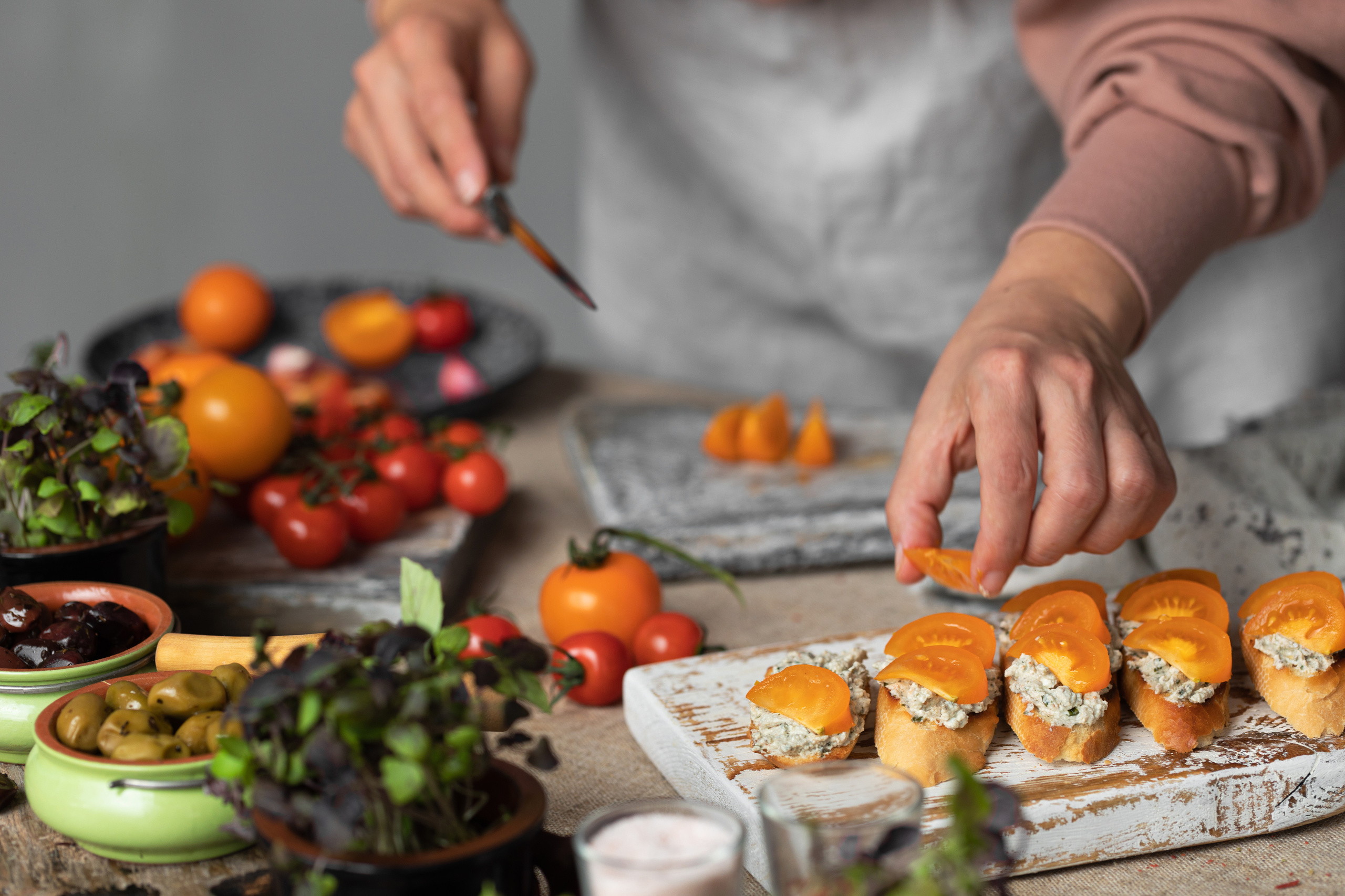 Брускетта. Food и предметный фотограф в Барнауле Ирина Супряженко