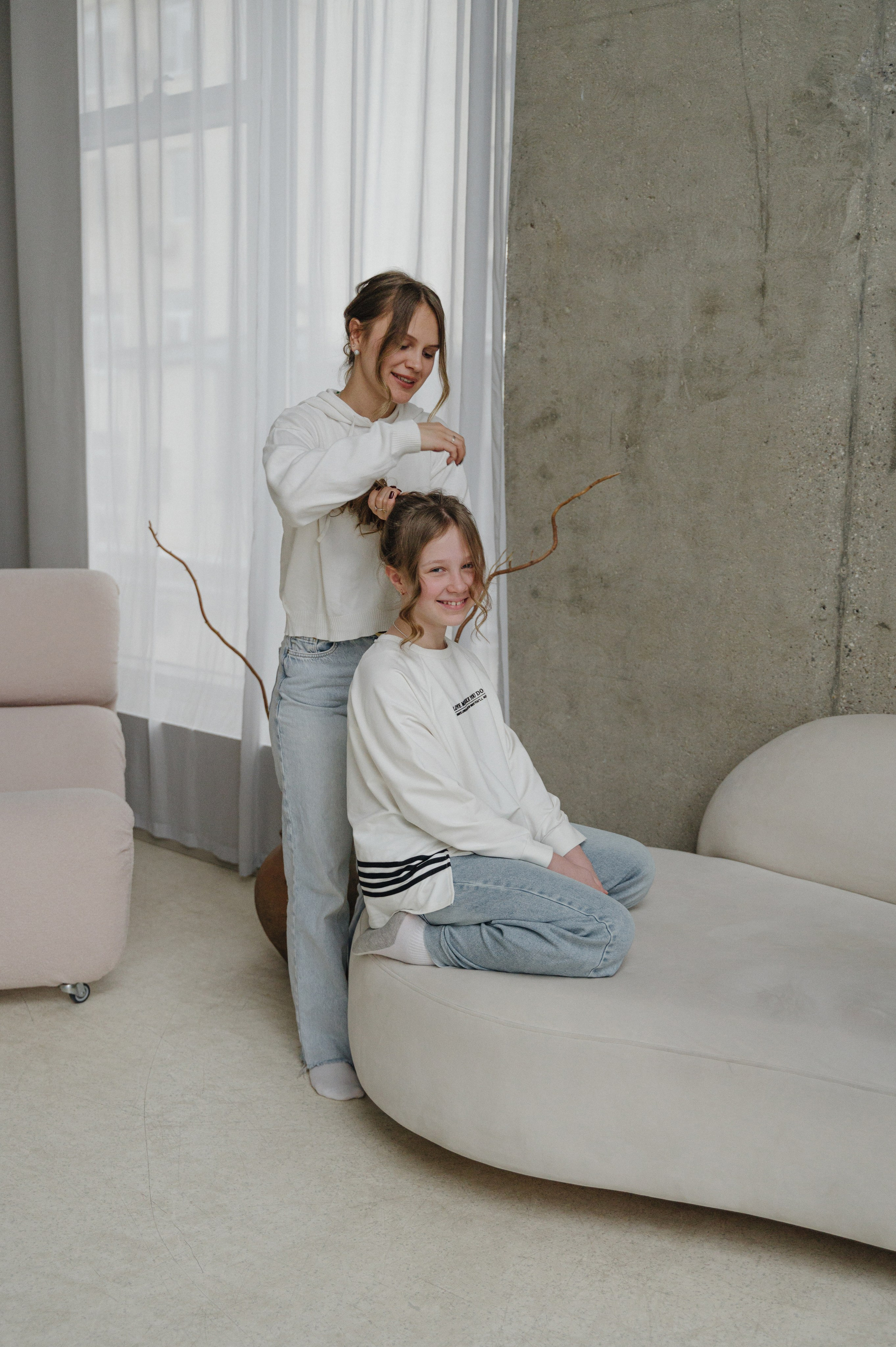 Мама и дочки. Свадебный фотограф Москва и Санкт-Петербург. Анастасия Чудина