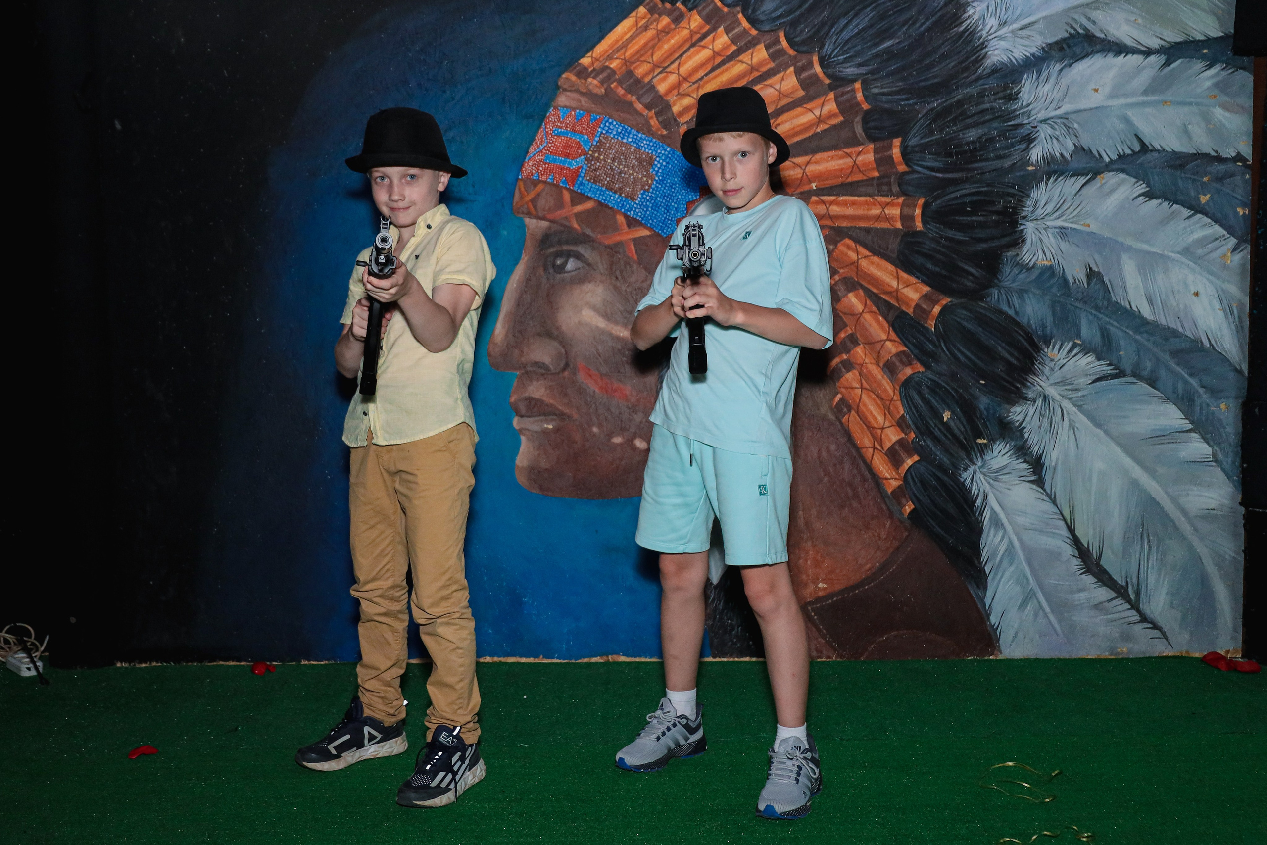 День рождение в стрелковом клубе. Фотограф Надршина Лилия