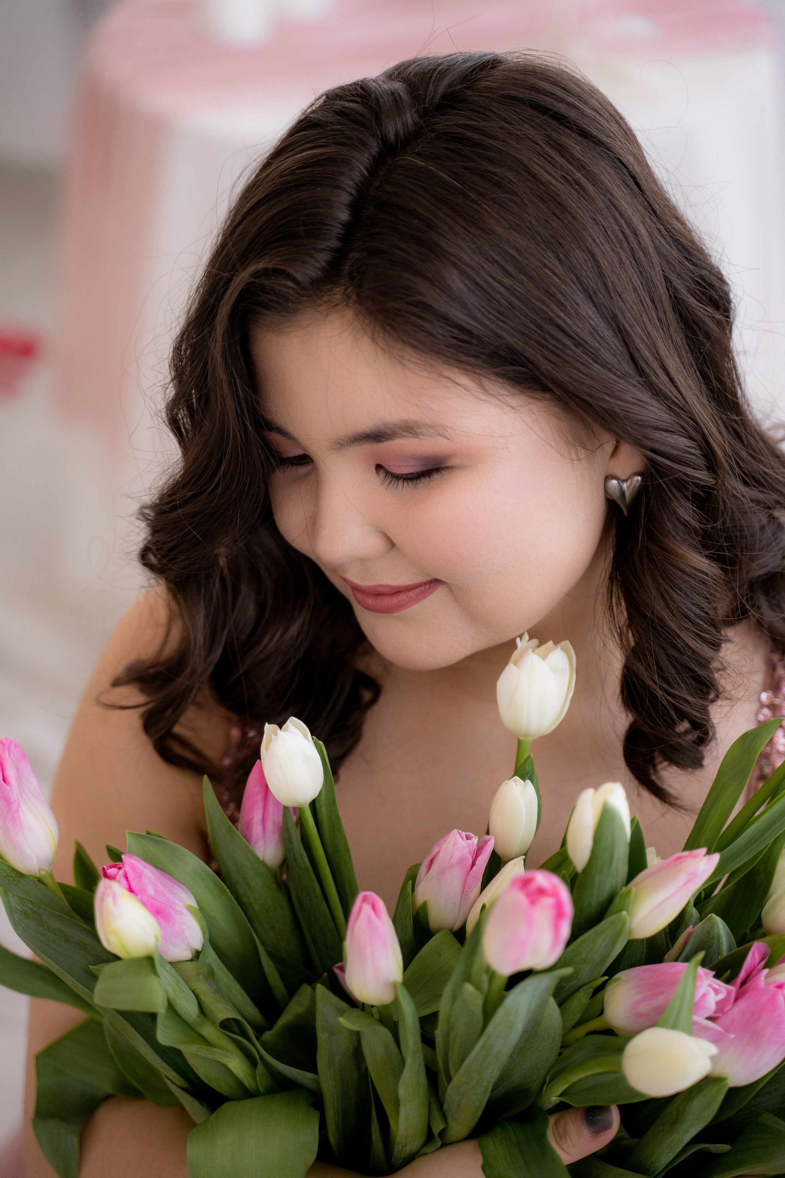 Тюльпановое настроение. Фотостудия Малина в городе Улан-Удэ. Фотограф Ирина Жарникова