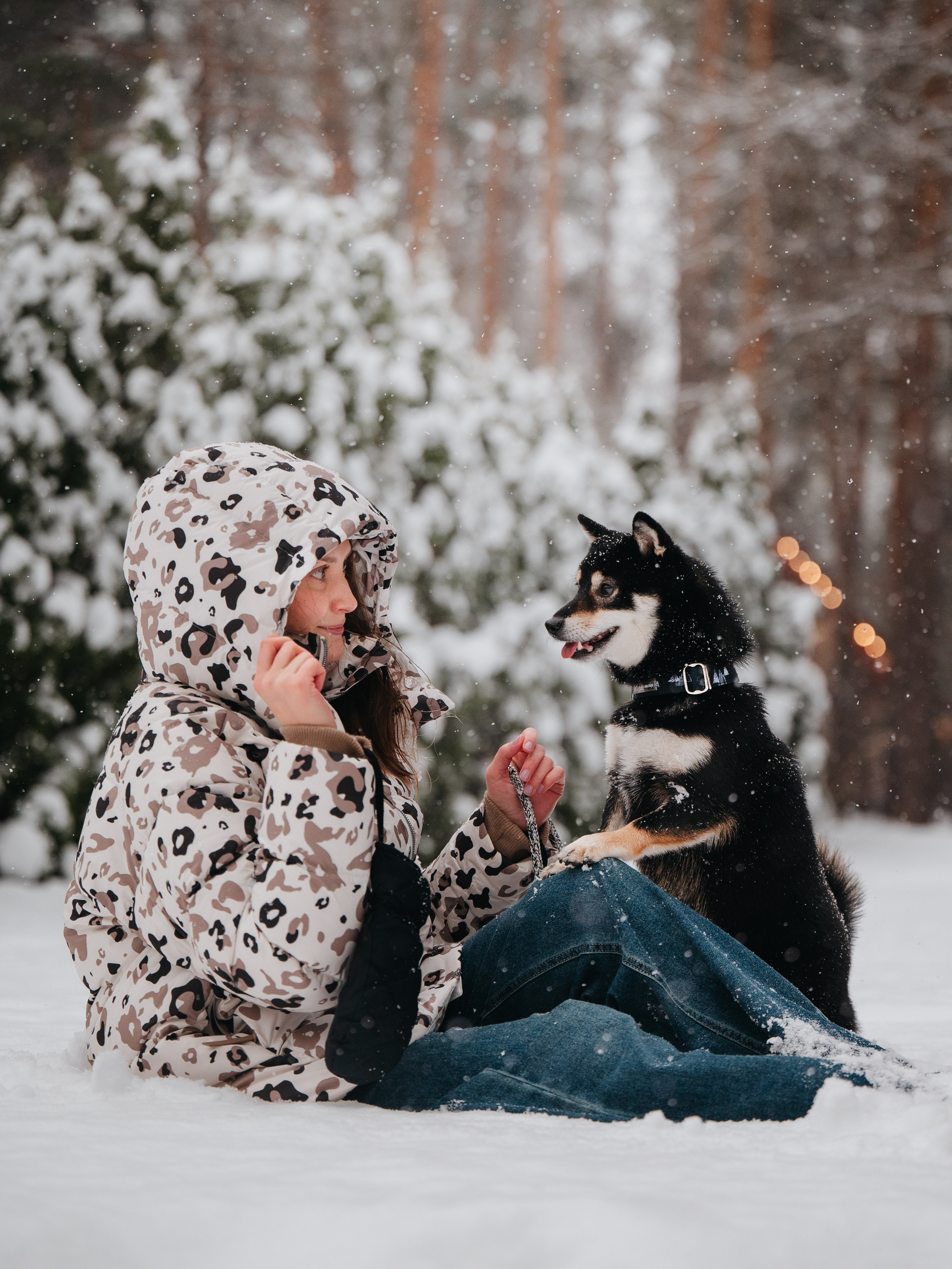 Bender&Frai. Зимняя коллекция. Семейный фотограф анималист Ананьева Мария — Москва
