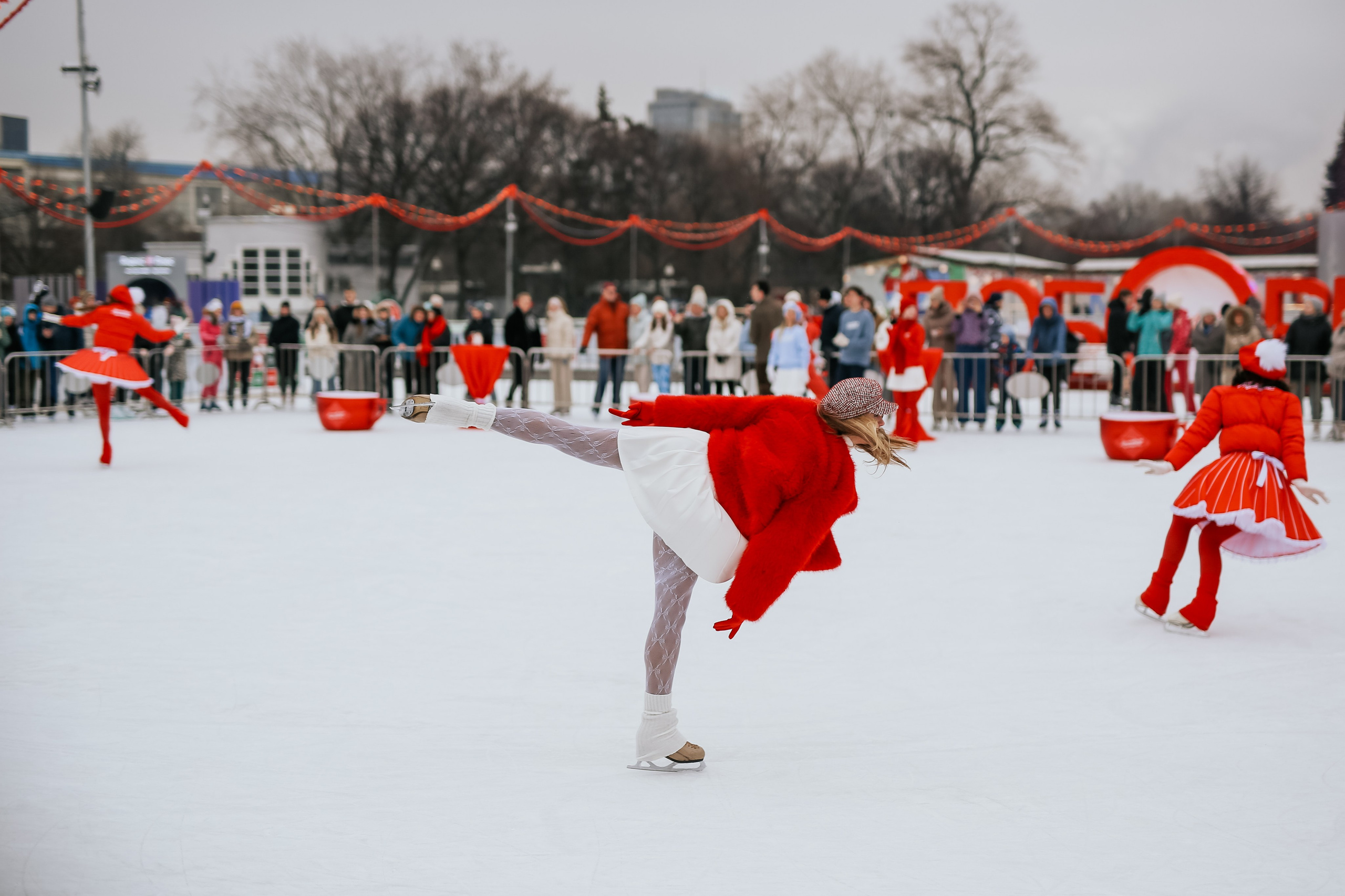 Ледовое шоу Парк Культуры проект Московское Чаепитие. Фотограф и видеограф Анна Домашенко
