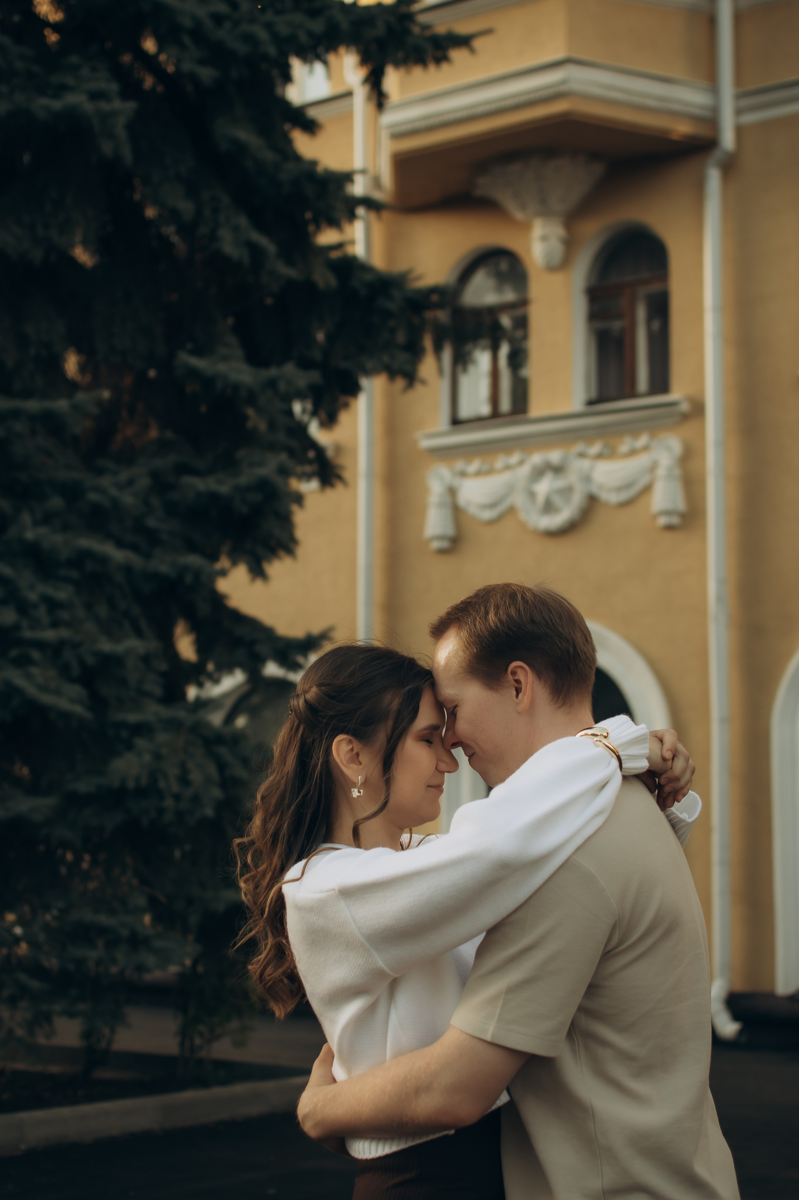 Света и Арсений. Прогулка по вечернему городу. Евгения Черных I Фотограф Пенза