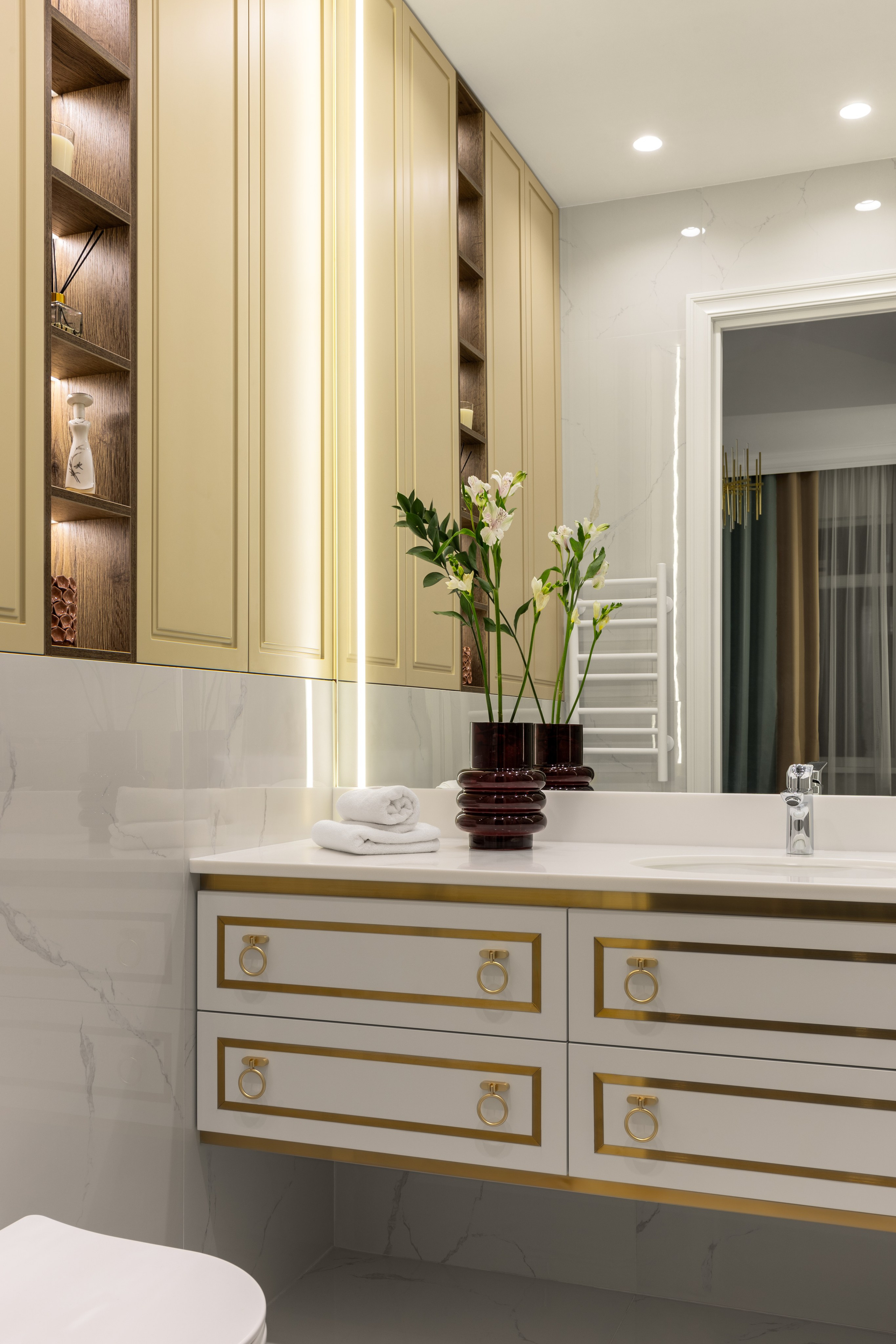 Интерьерная фотосъёмка санузла в Астане