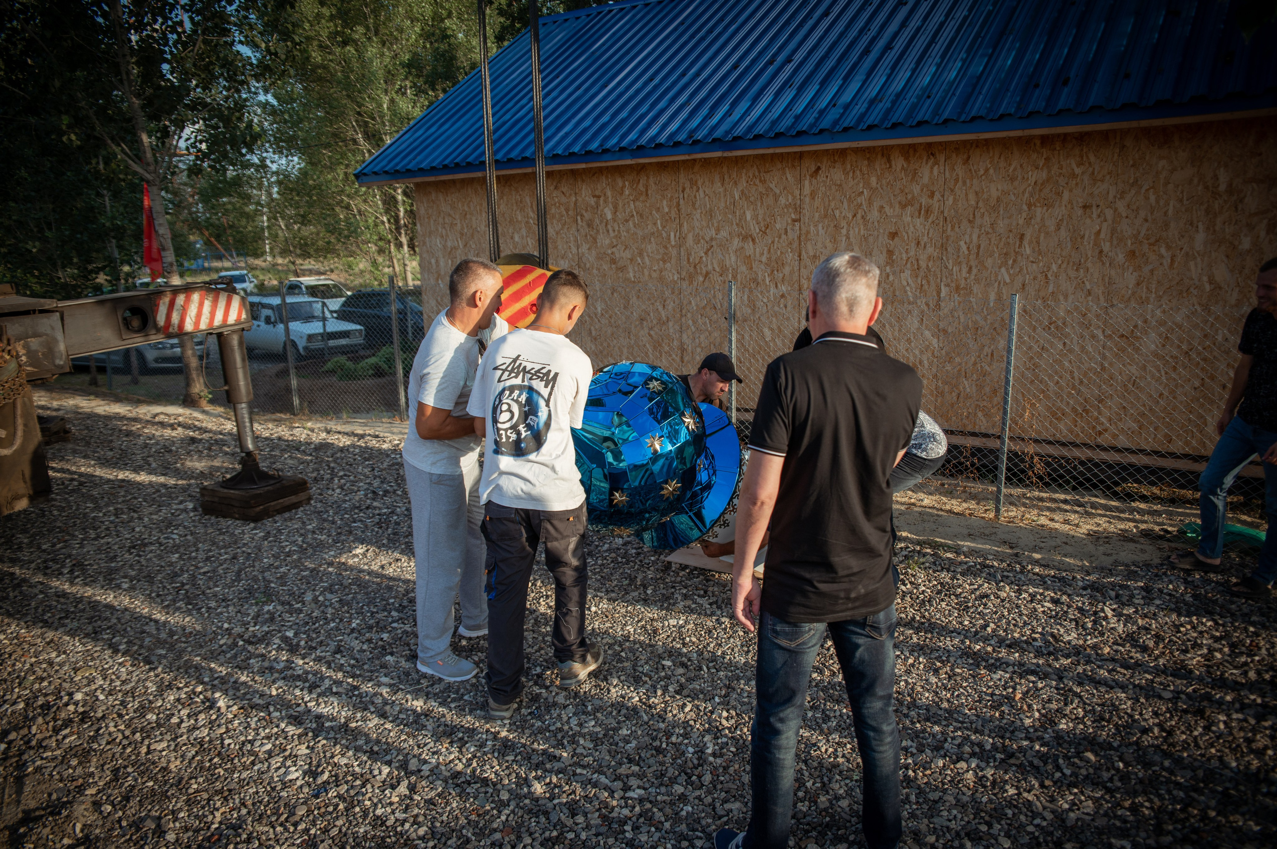 Освещение купола в храме Казанской иконы Божьей Матери х. Закутский. Церковный, семейный и репортажный фотограф Волгоград, Волжский