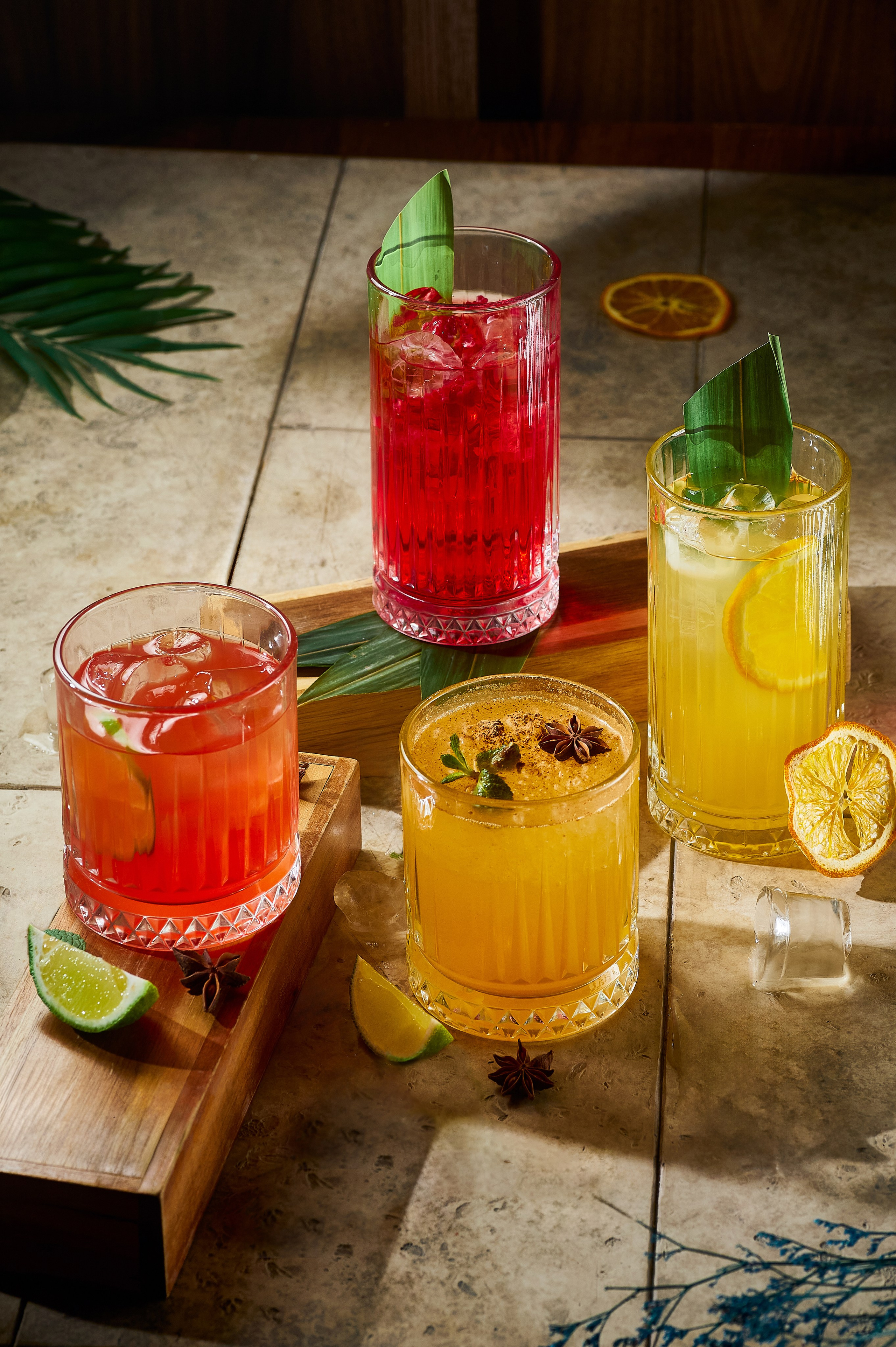 Съёмка коктейлей для ресторана в Екатеринбурге