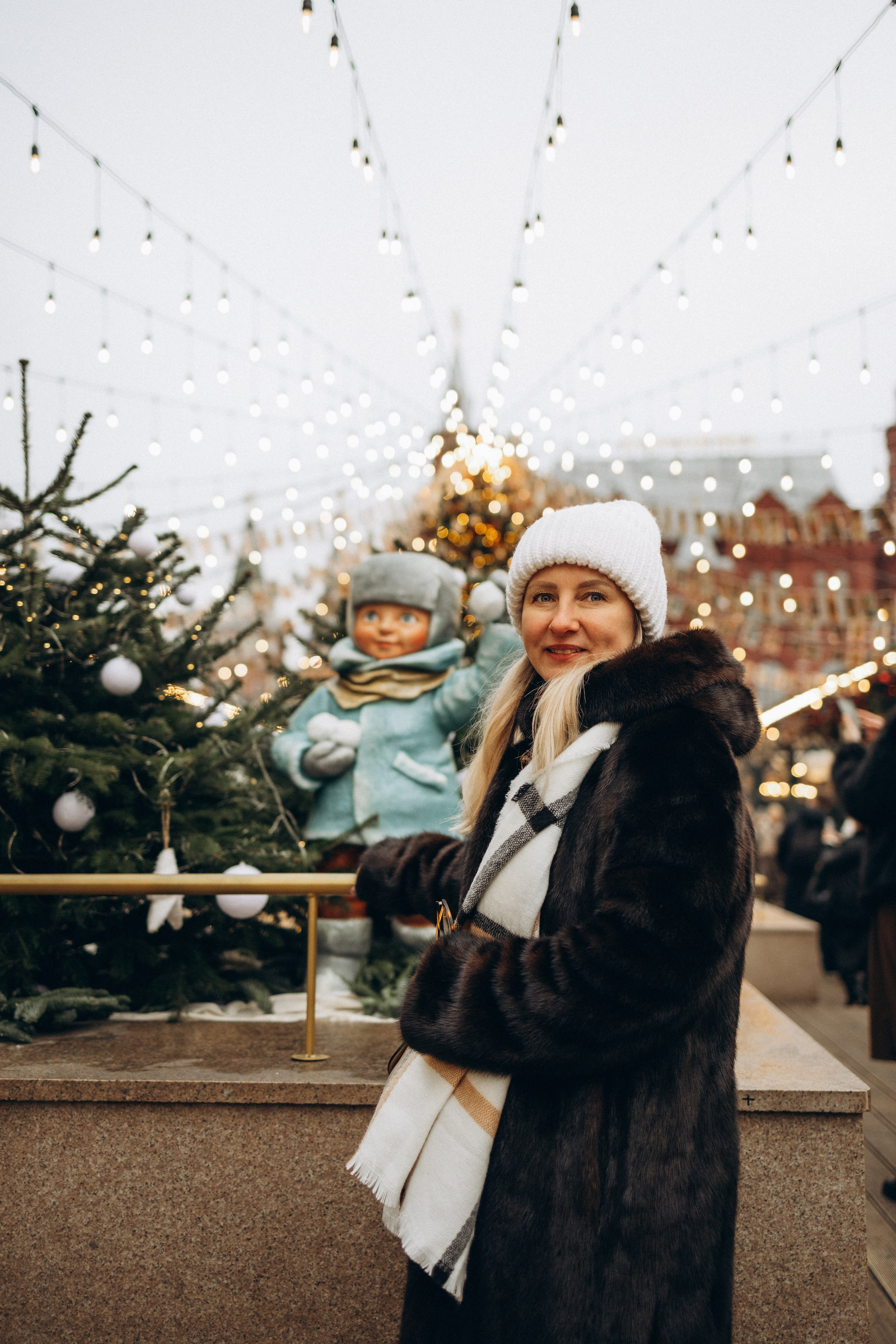 Зимняя прогулка Юлии. Фотограф lifestylе в Москве Пшеничная Анастасия