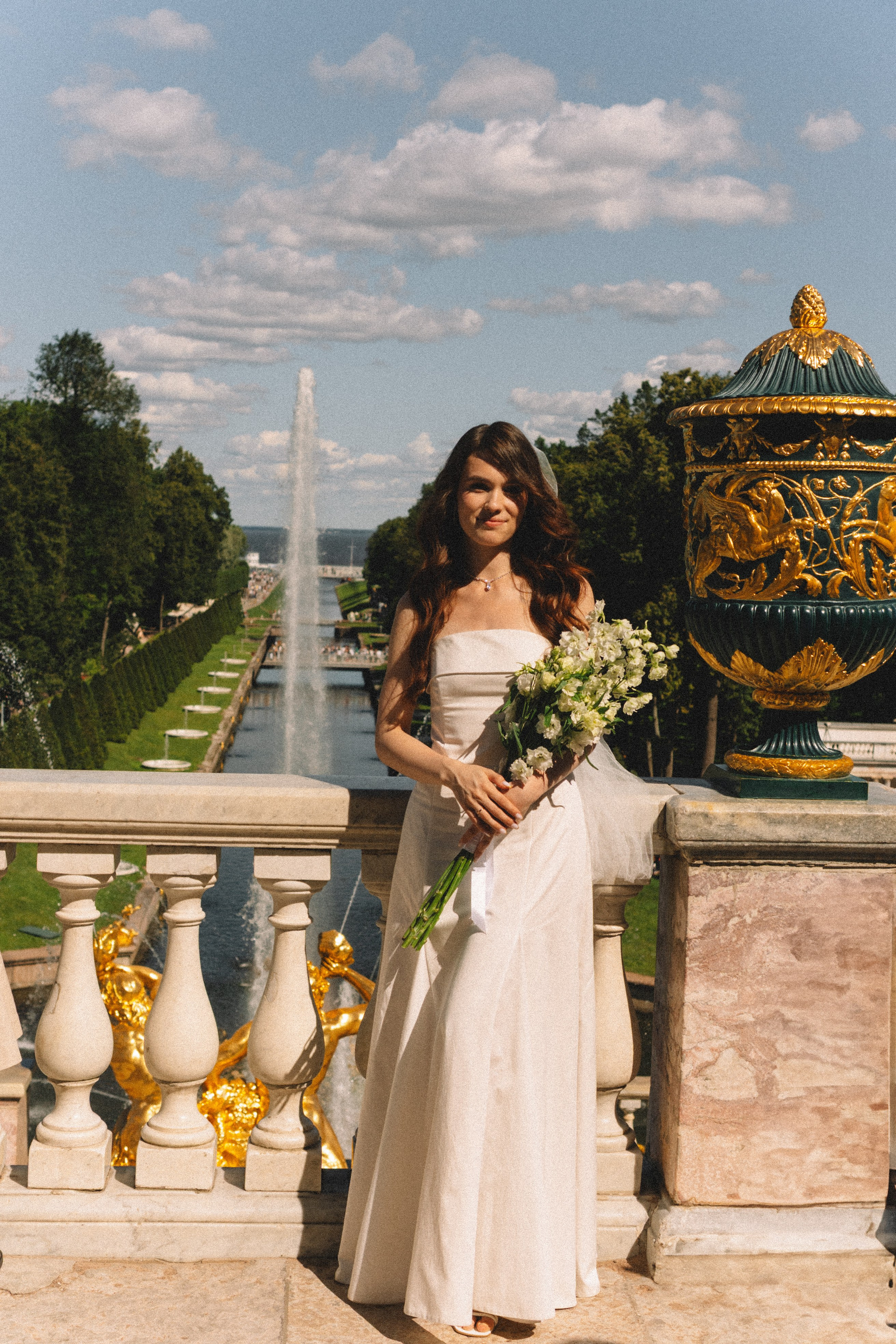 СВАДЕБНАЯ СЬЕМКА В ПЕТЕРГОФЕ И СЬЕМКА РЕПОРТАЖА В ЗАГСЕ ПЕТЕРГОФА. Профессиональный фотограф, Санкт-Петербург — Виктория Богомолова