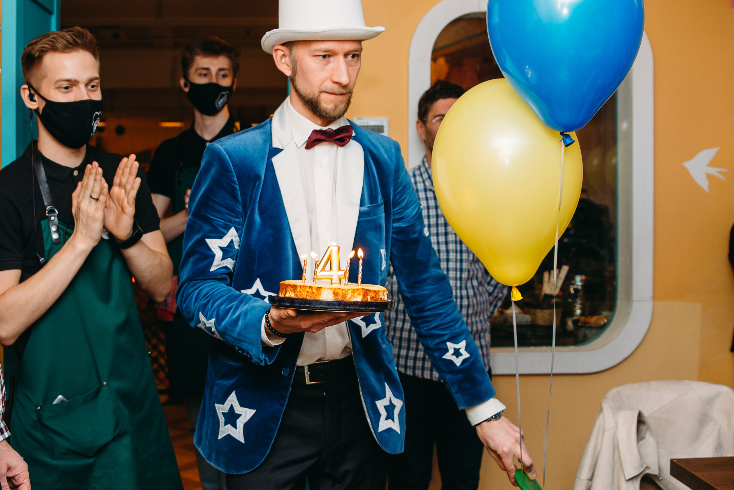 День рождения с фокусами. Семейный и детский фотограф в Санкт-Петербурге Маша Бичан