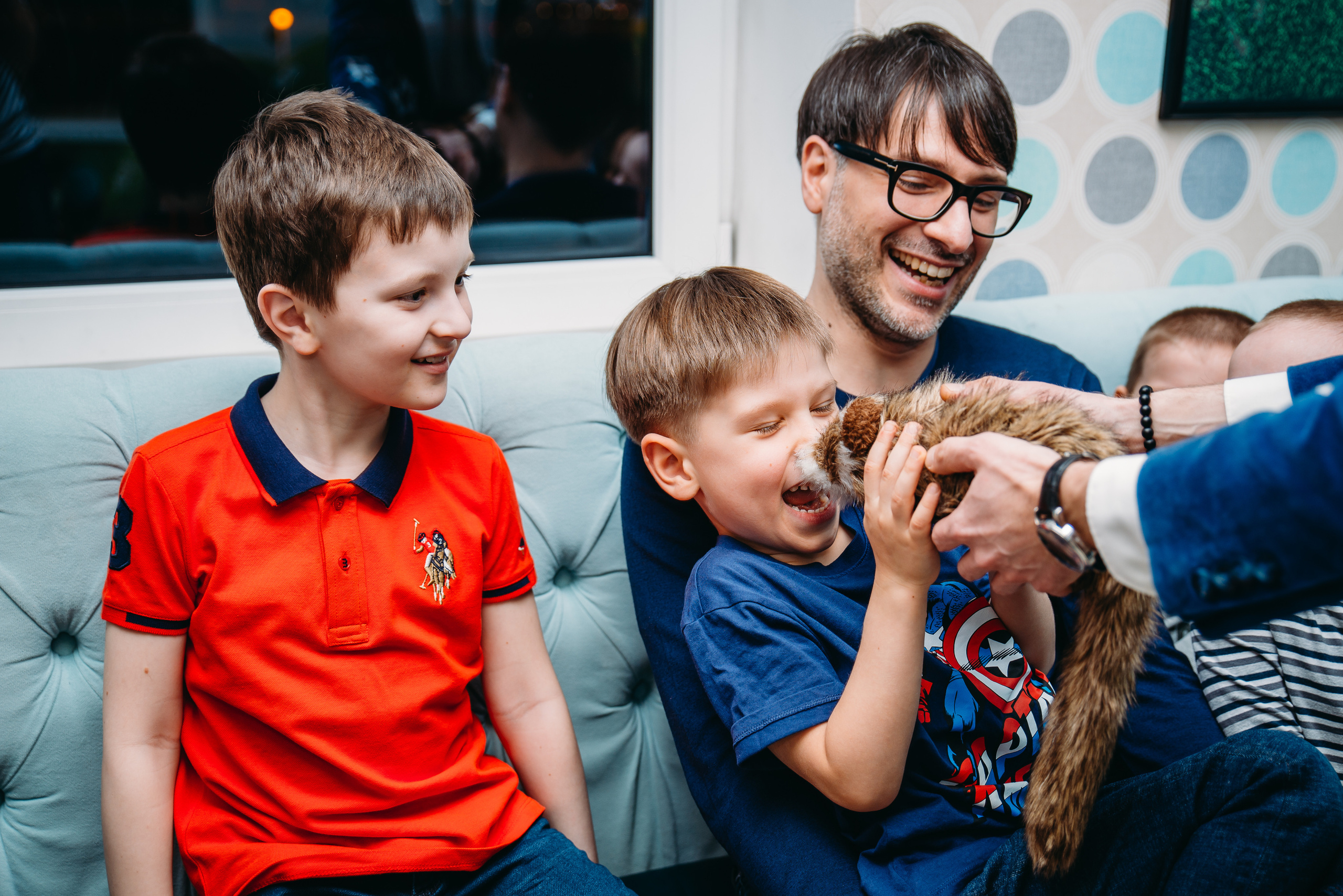 День рождения с фокусами. Семейный и детский фотограф в Санкт-Петербурге Маша Бичан