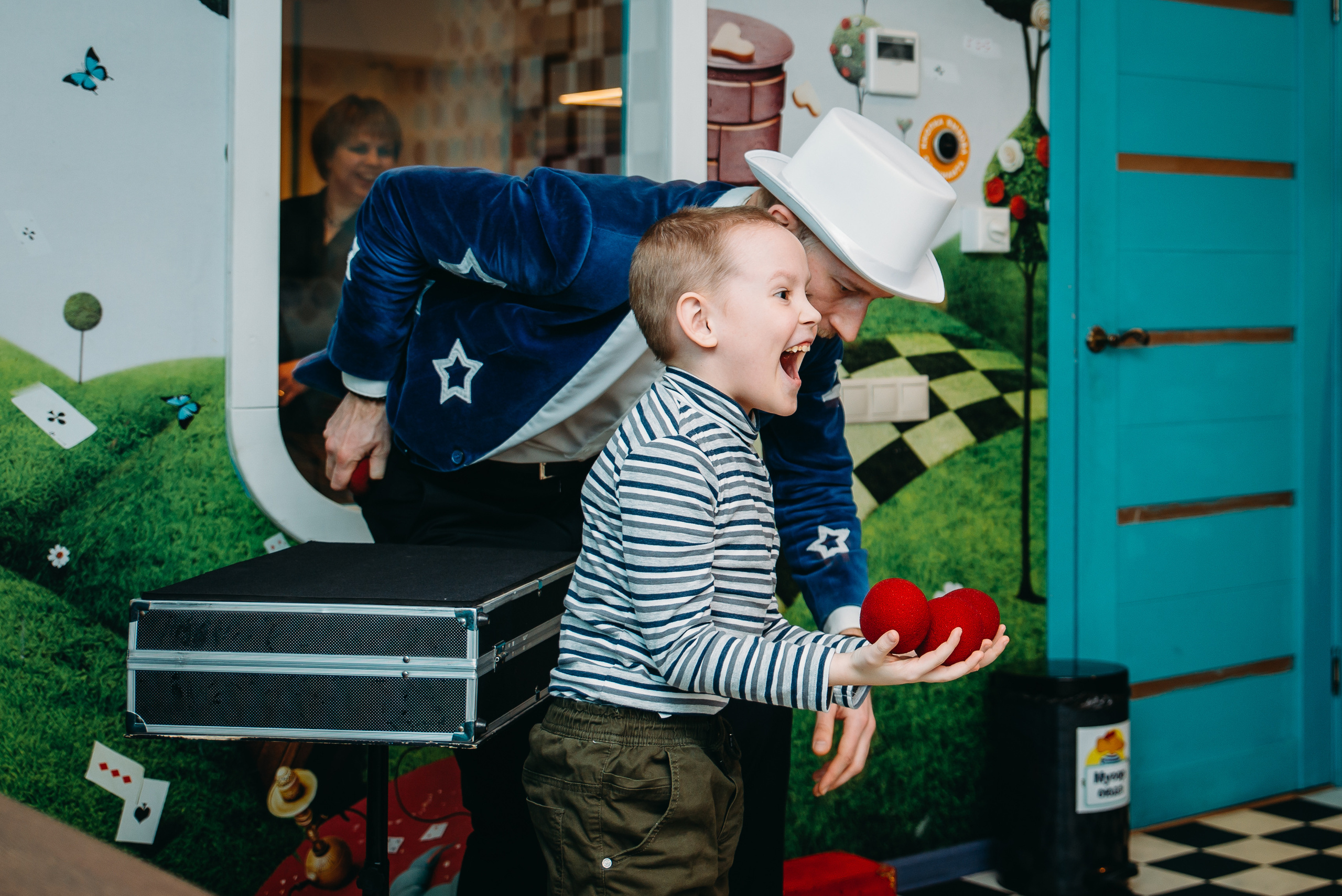День рождения с фокусами. Семейный и детский фотограф в Санкт-Петербурге Маша Бичан