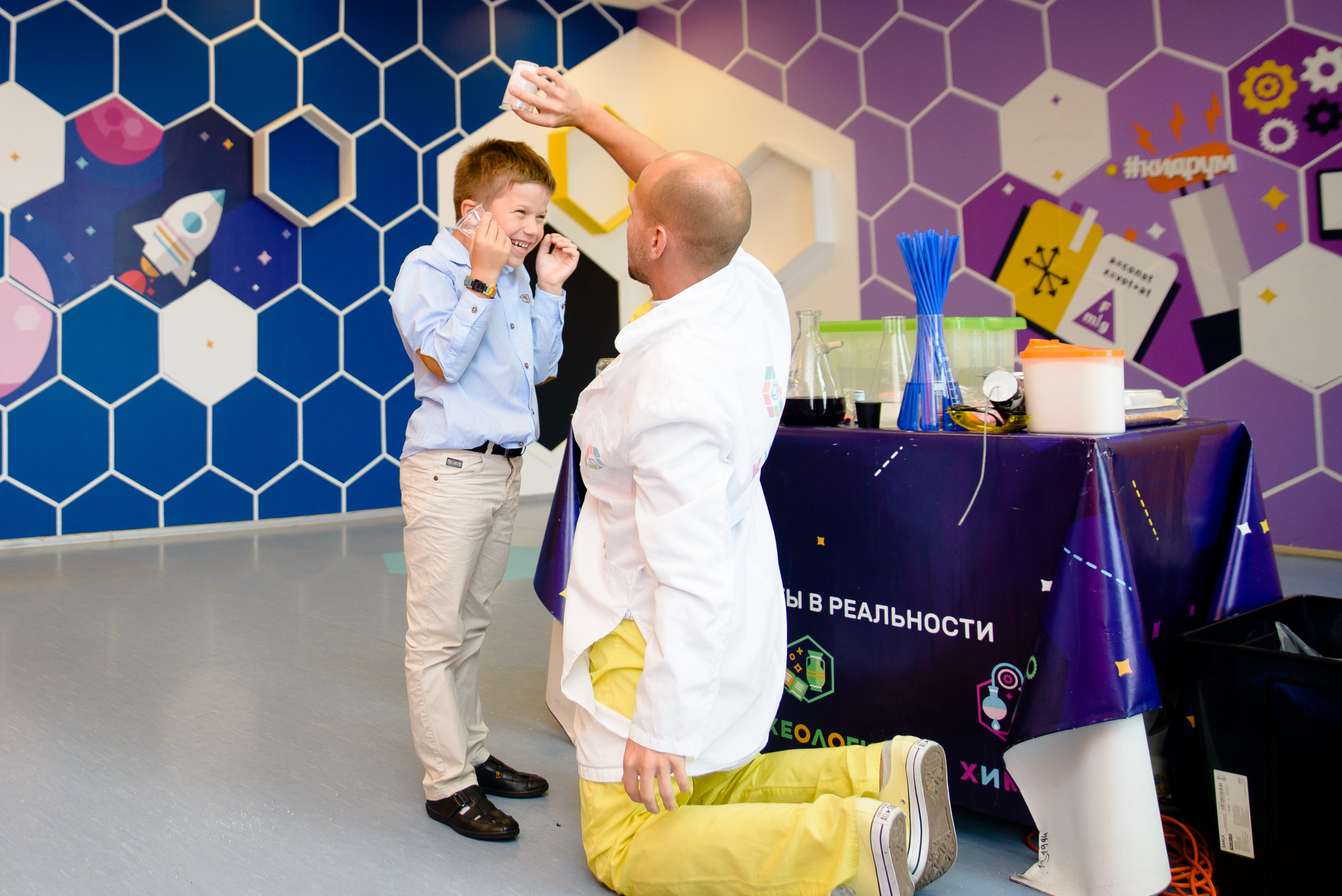 День рождения в Кидрум СПб. Семейный и детский фотограф в Санкт-Петербурге Маша Бичан