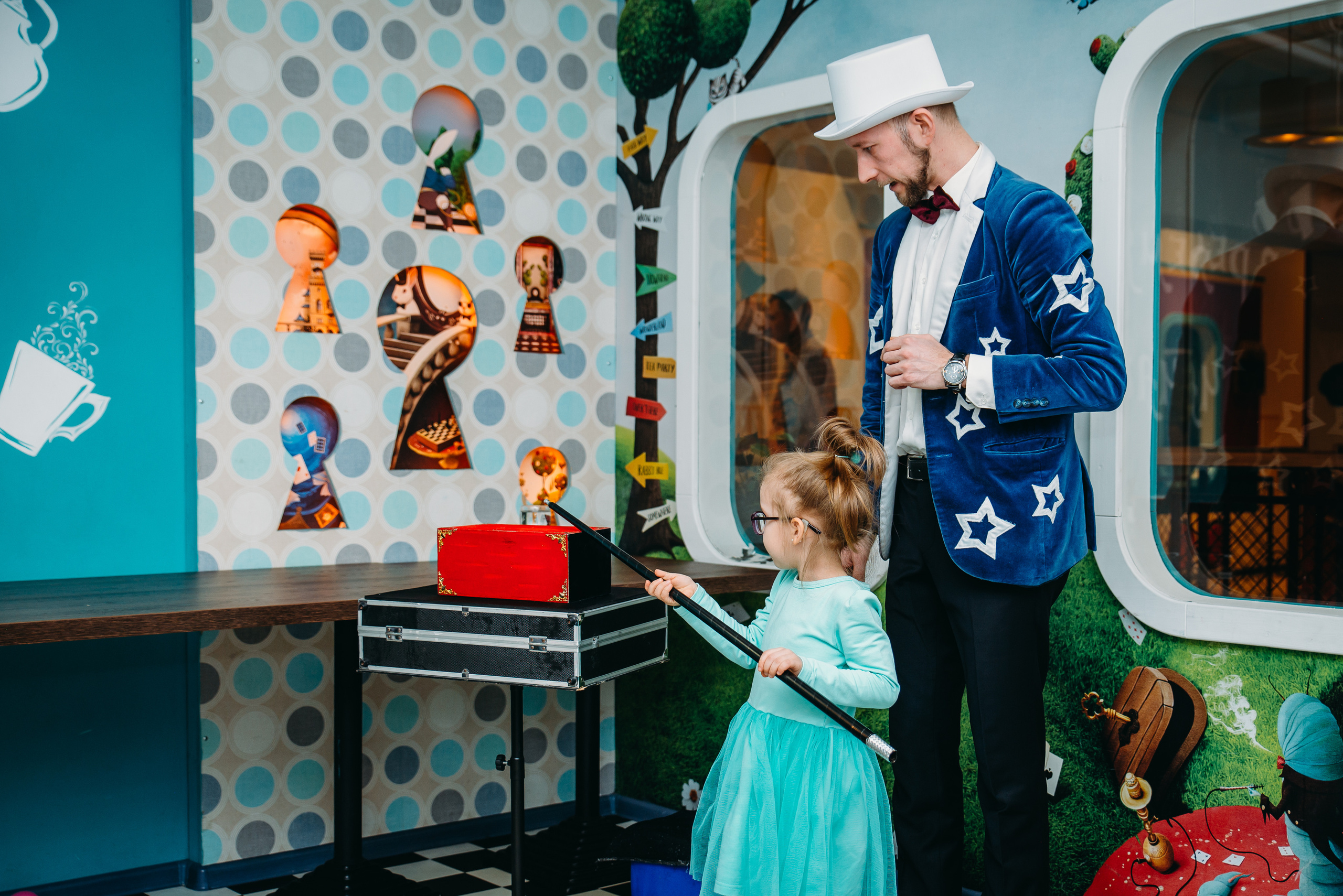 День рождения с фокусами. Семейный и детский фотограф в Санкт-Петербурге Маша Бичан