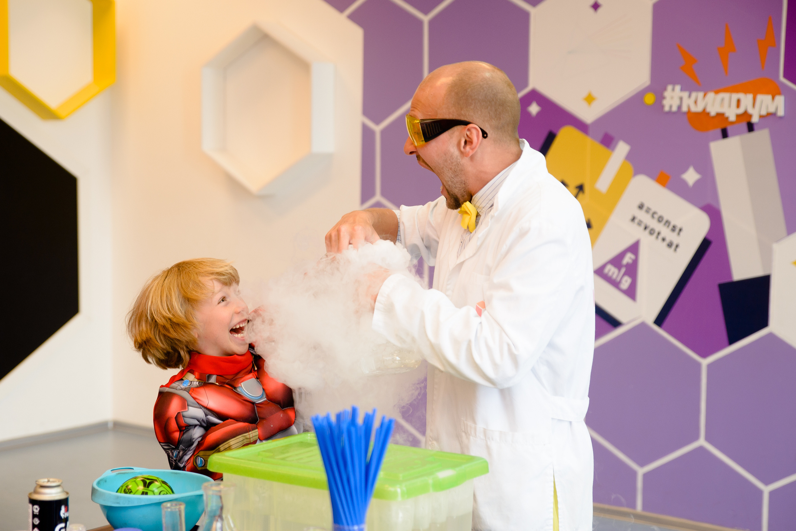 День рождения в Кидрум СПб. Семейный и детский фотограф в Санкт-Петербурге Маша Бичан