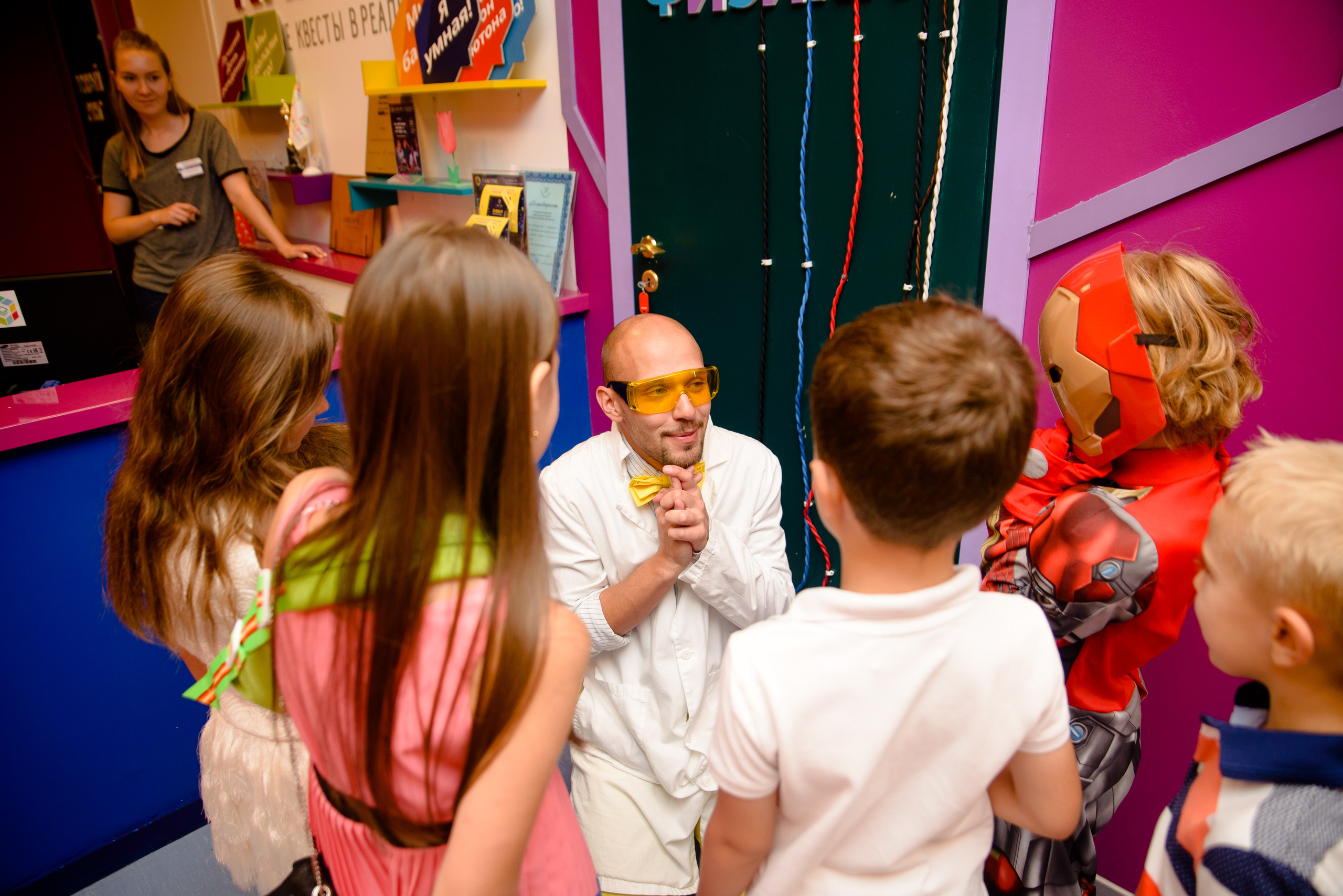 День рождения в Кидрум СПб. Семейный и детский фотограф в Санкт-Петербурге Маша Бичан