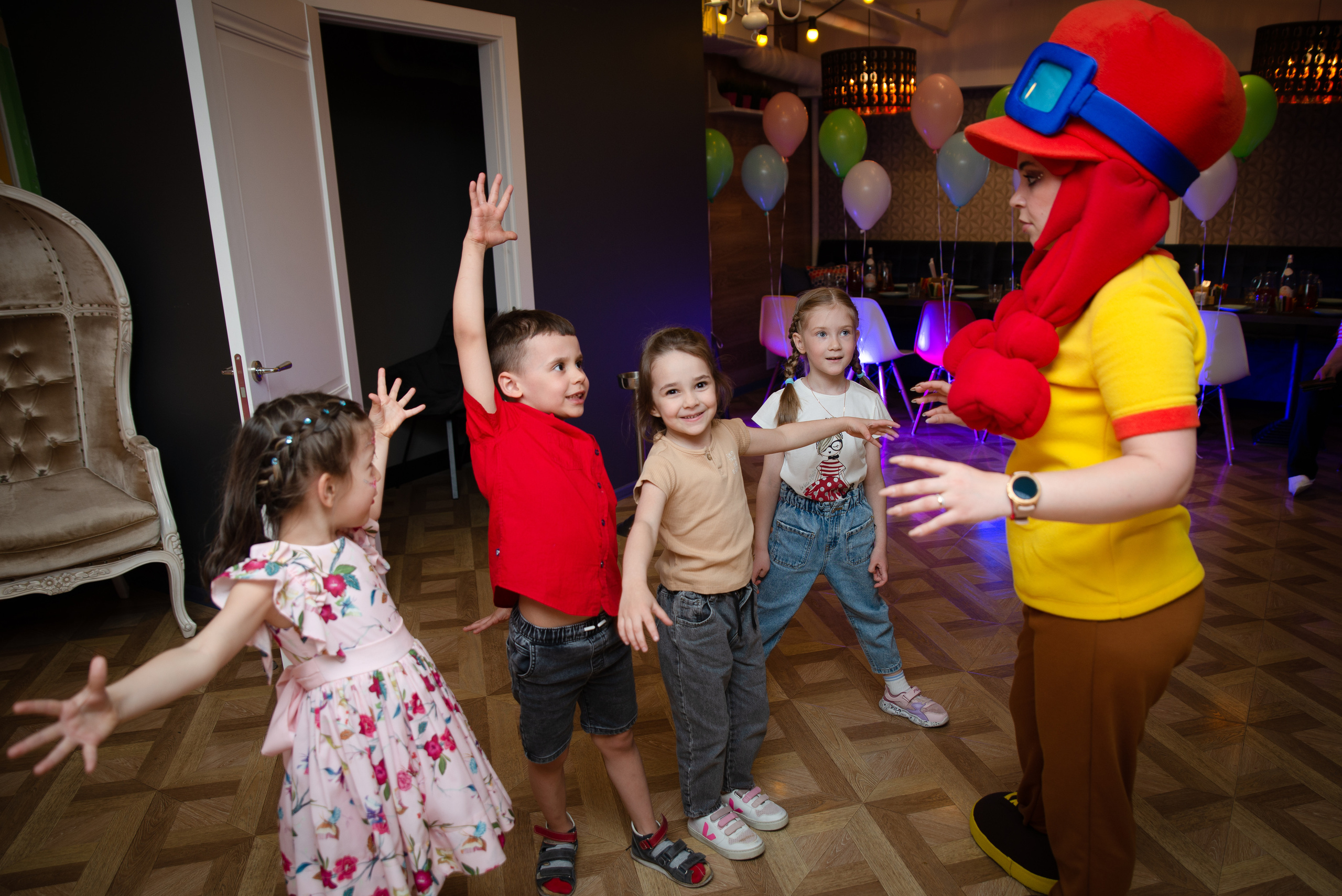 День рождения в Mouse House. Семейный и детский фотограф в Санкт-Петербурге Маша Бичан