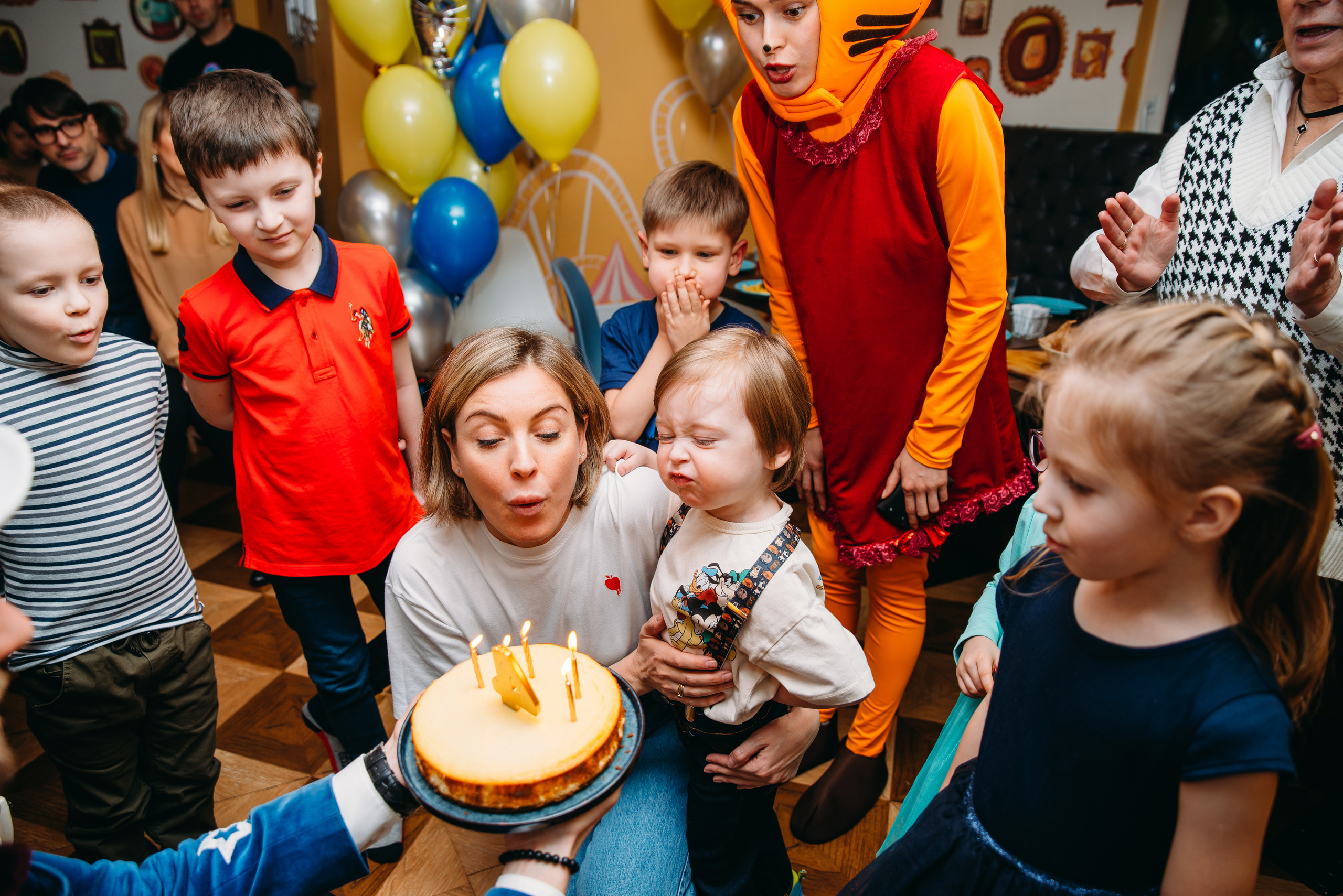 День рождения с фокусами. Семейный и детский фотограф в Санкт-Петербурге Маша Бичан