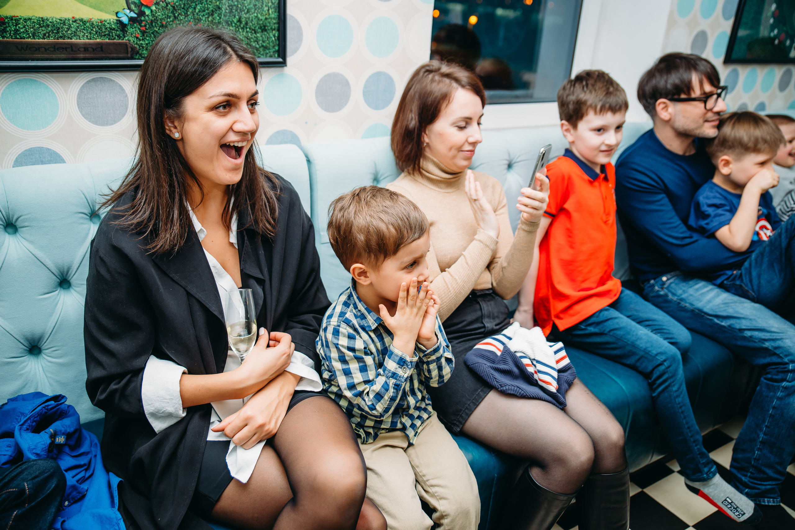 День рождения с фокусами. Семейный и детский фотограф в Санкт-Петербурге Маша Бичан