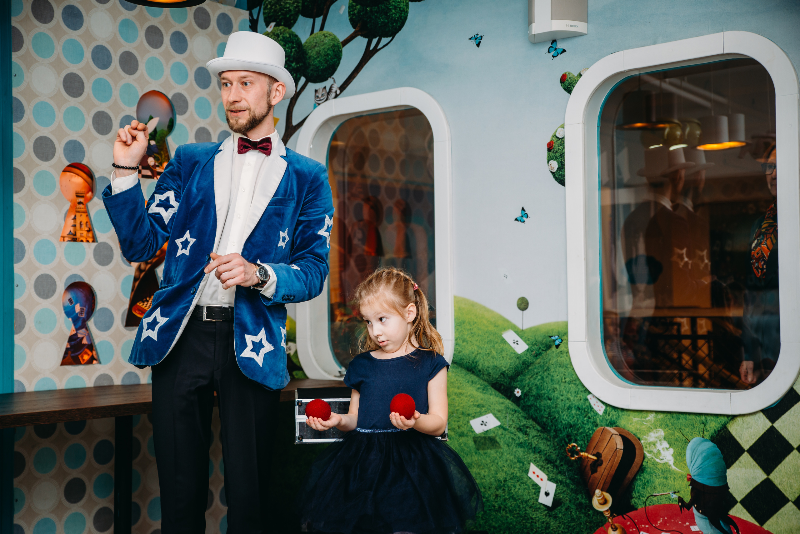 День рождения с фокусами. Семейный и детский фотограф в Санкт-Петербурге Маша Бичан