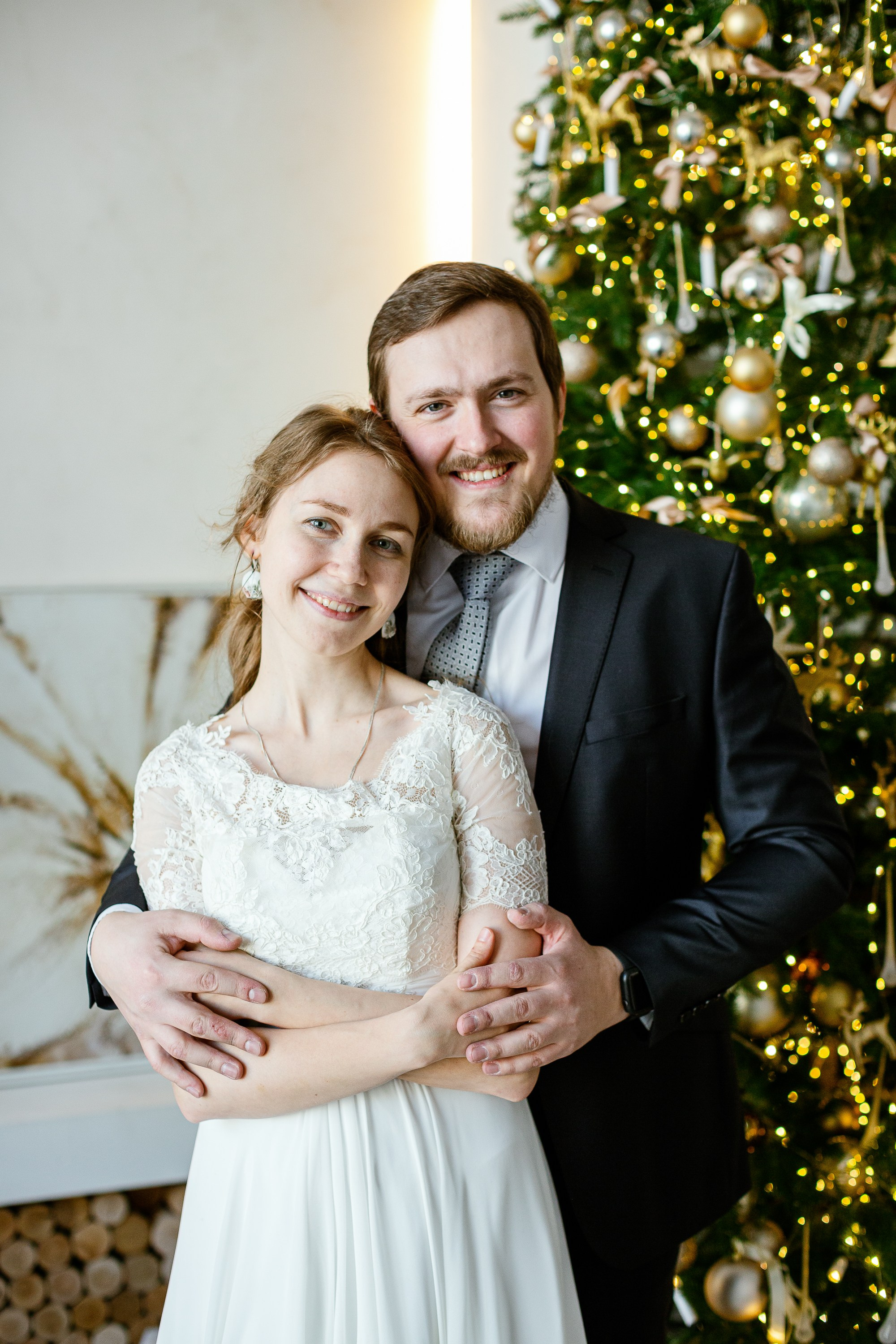 Новогодняя фотосессия в студии