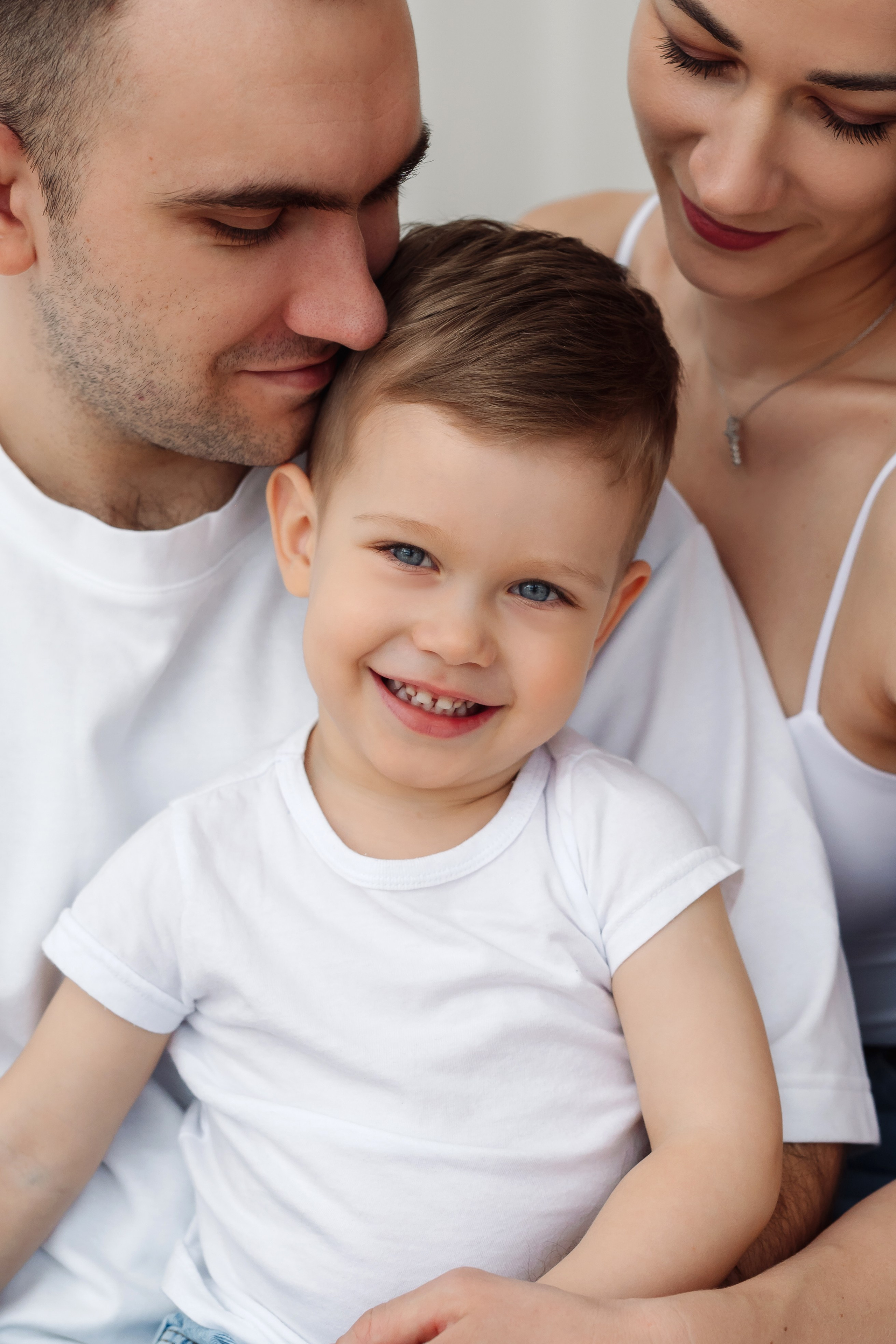 Семейная съёмка в студии. Контент-фотограф в Москве Хныкина Лена