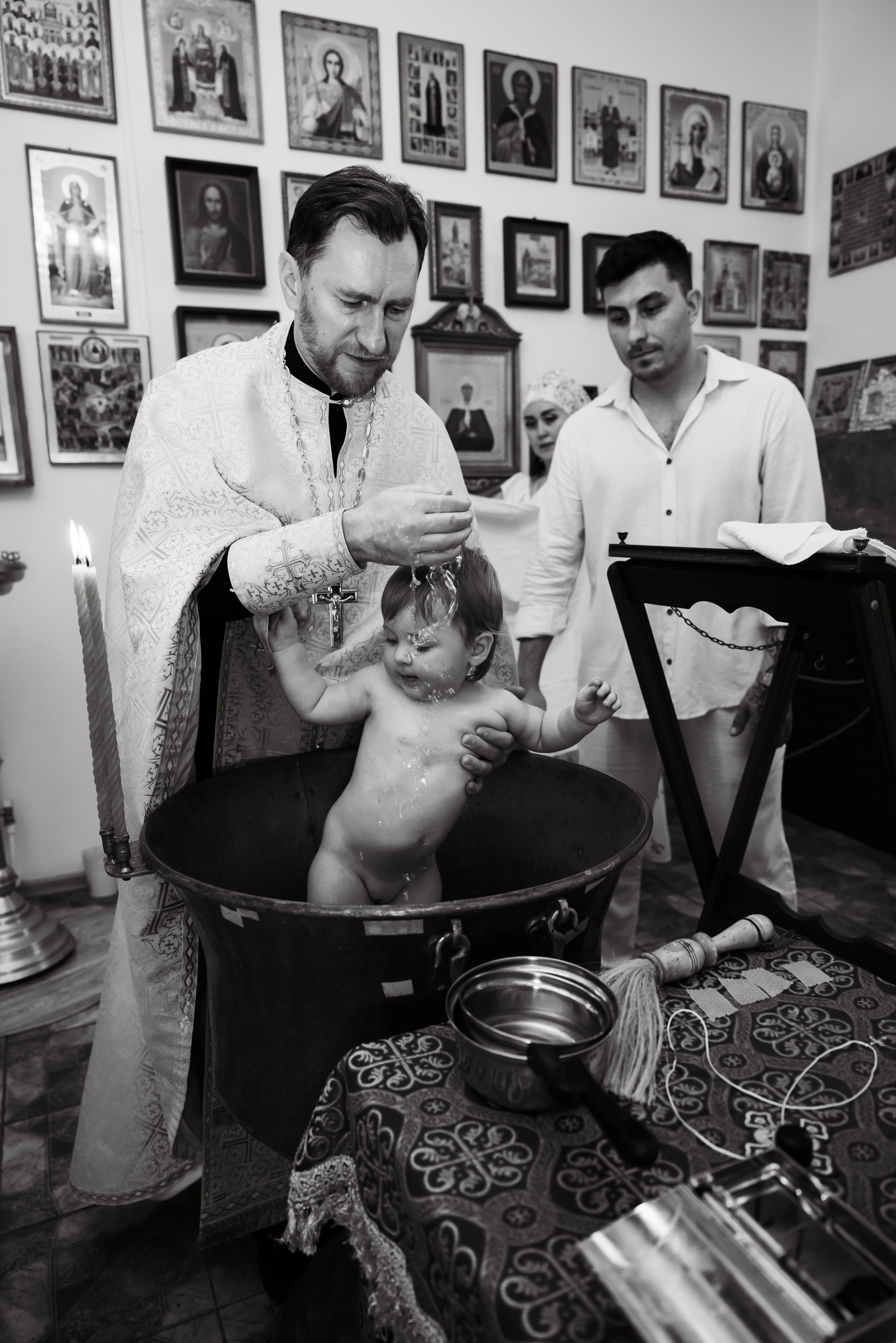 Крещение. Фотограф Ксения Огородова портфолио