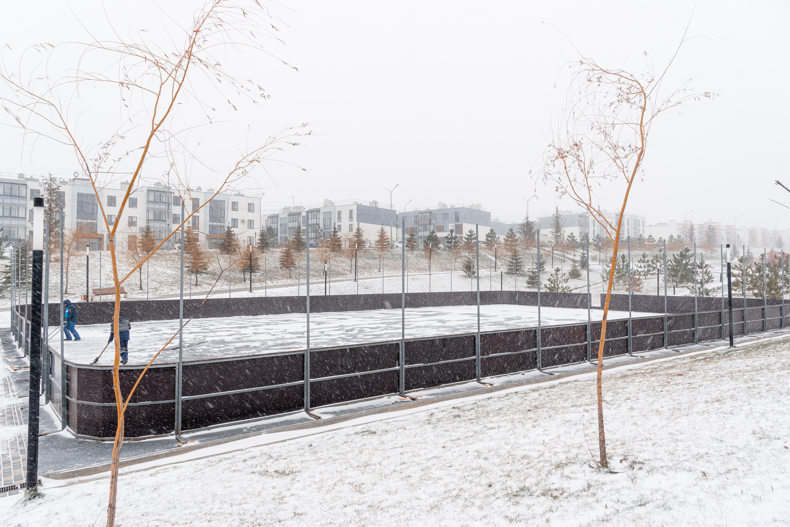 Зимняя съёмка улиц Родниковой Долины. Фотограф в Волгограде и Волжском Александр Горбань