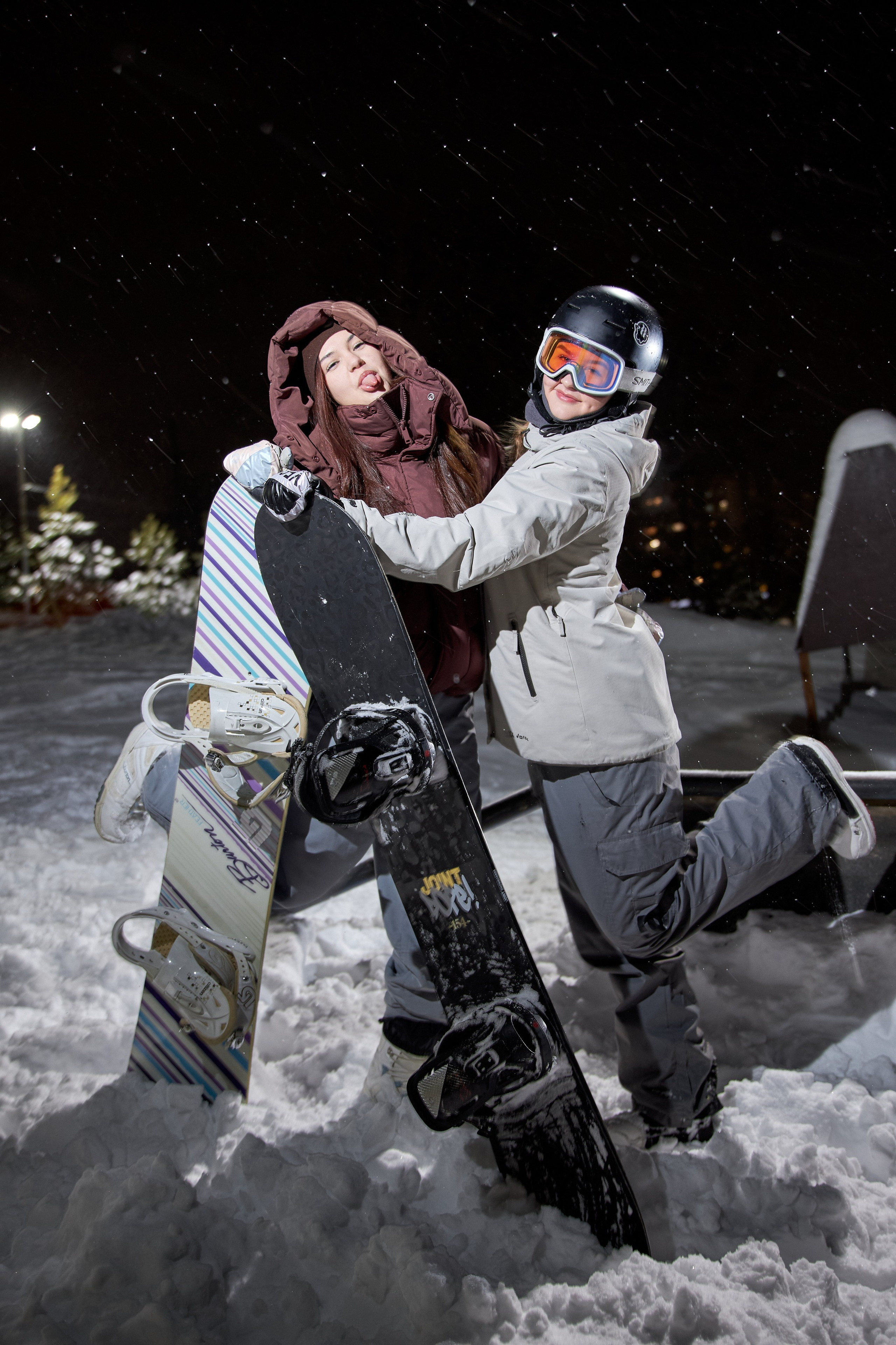 Сноубордисты. Фотограф Алексей Яковлев