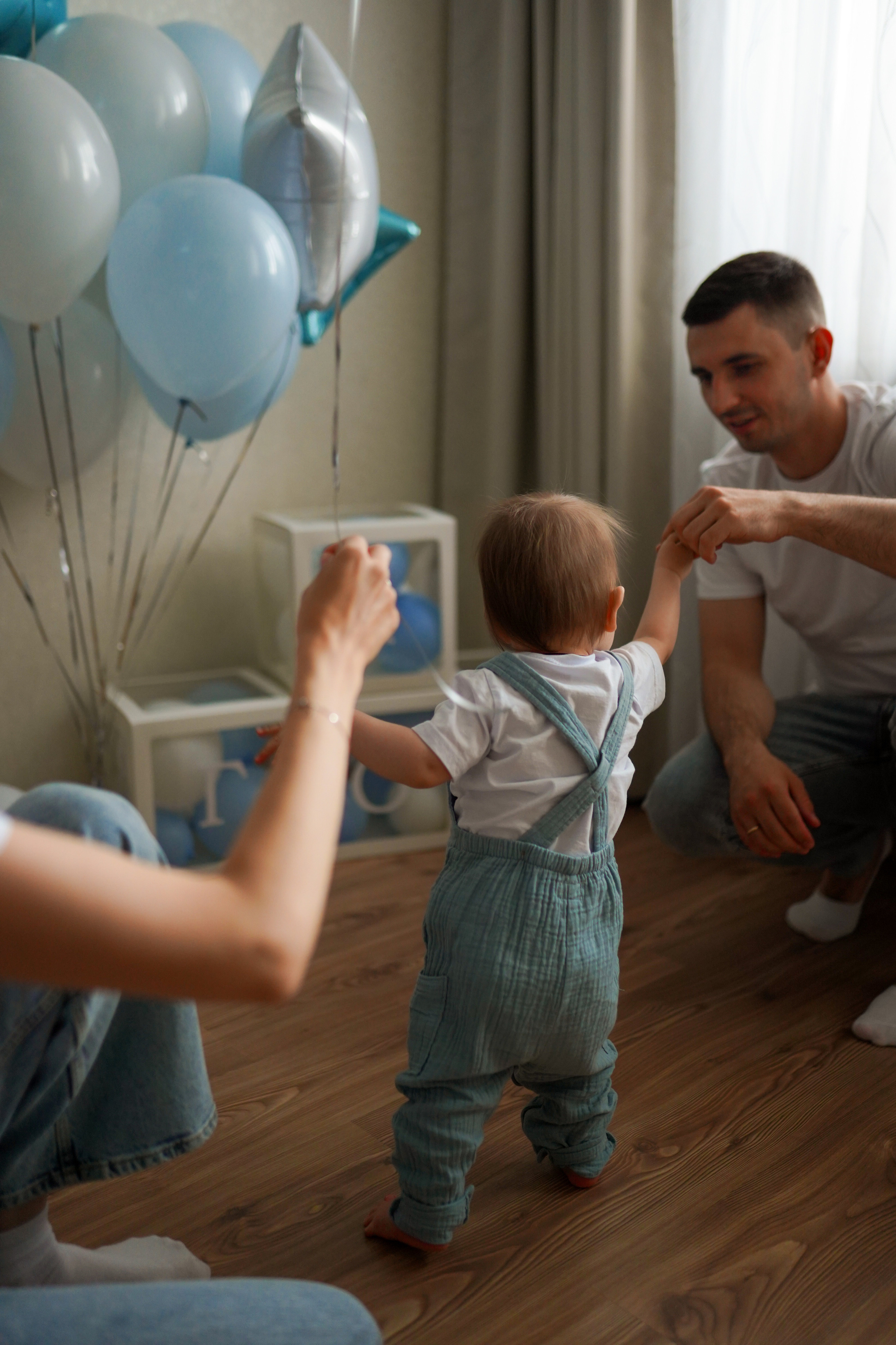 Домашний праздник на 1 годик. Семейный фотограф Москва Путилково Гуляшова Екатерина
