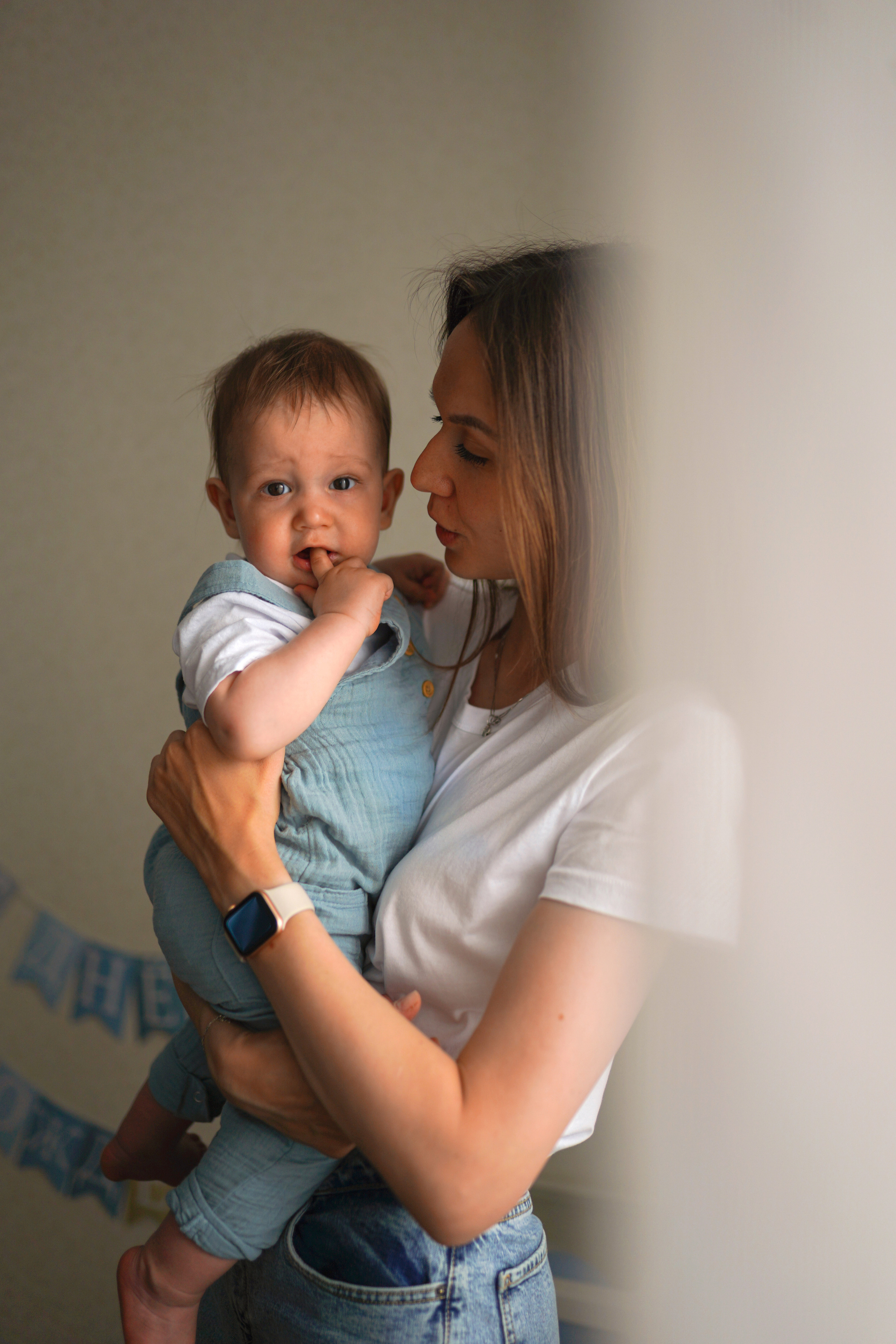 Домашний праздник на 1 годик. Семейный фотограф Москва Путилково Гуляшова Екатерина
