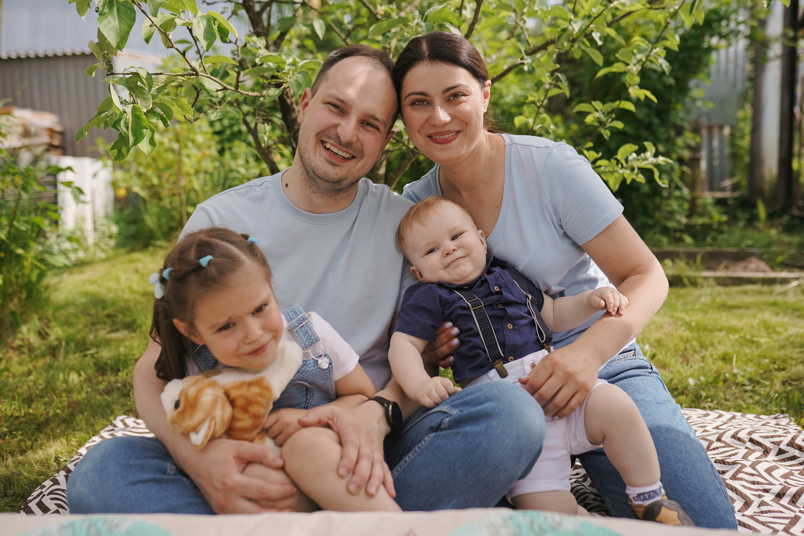 Годовасие на даче. Семейный фотограф Москва Путилково Гуляшова Екатерина