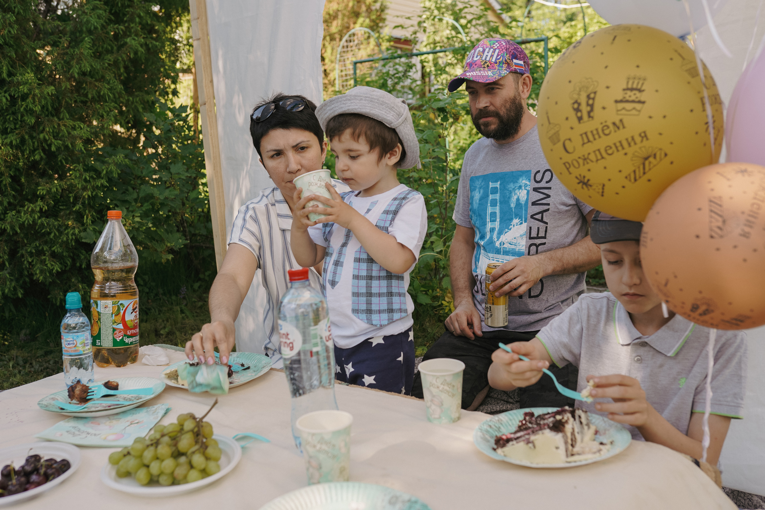 Годовасие на даче. Семейный фотограф Москва Путилково Гуляшова Екатерина