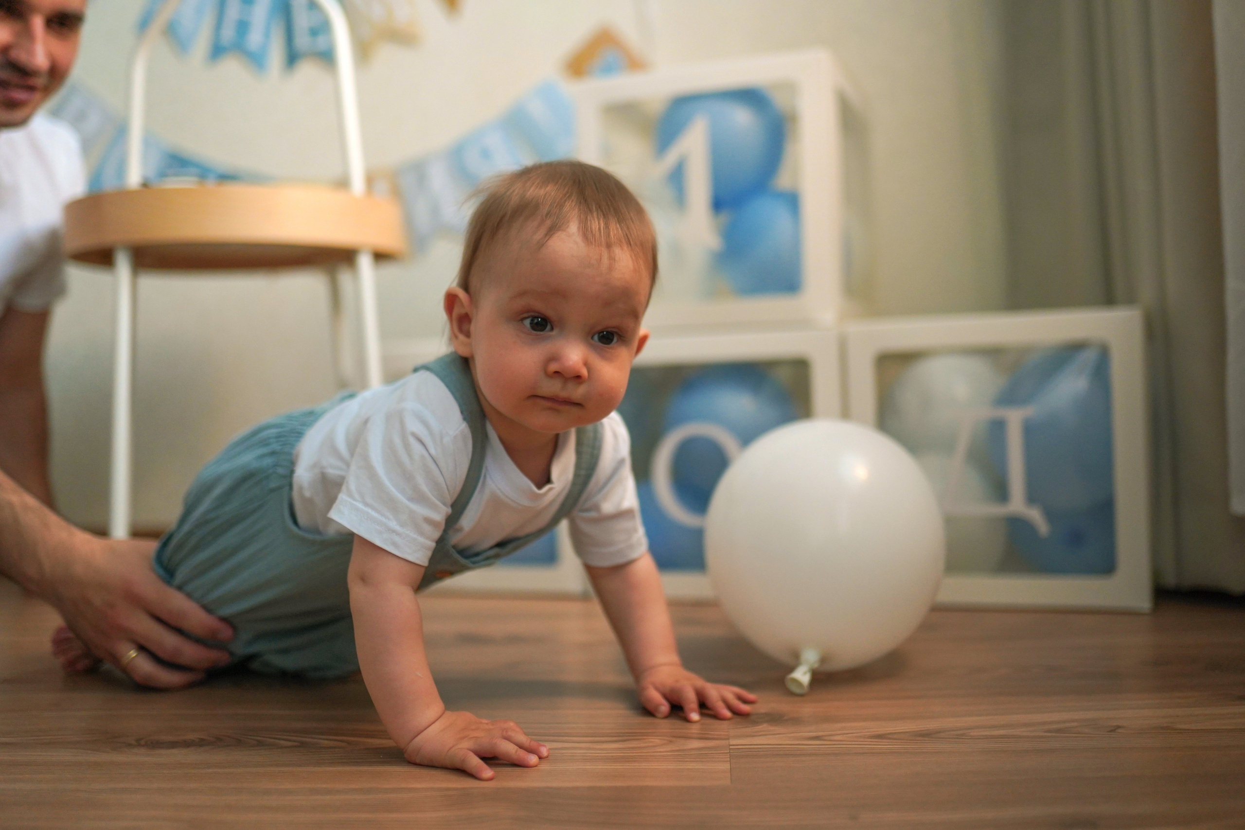 Домашний праздник на 1 годик. Семейный фотограф Москва Путилково Гуляшова Екатерина