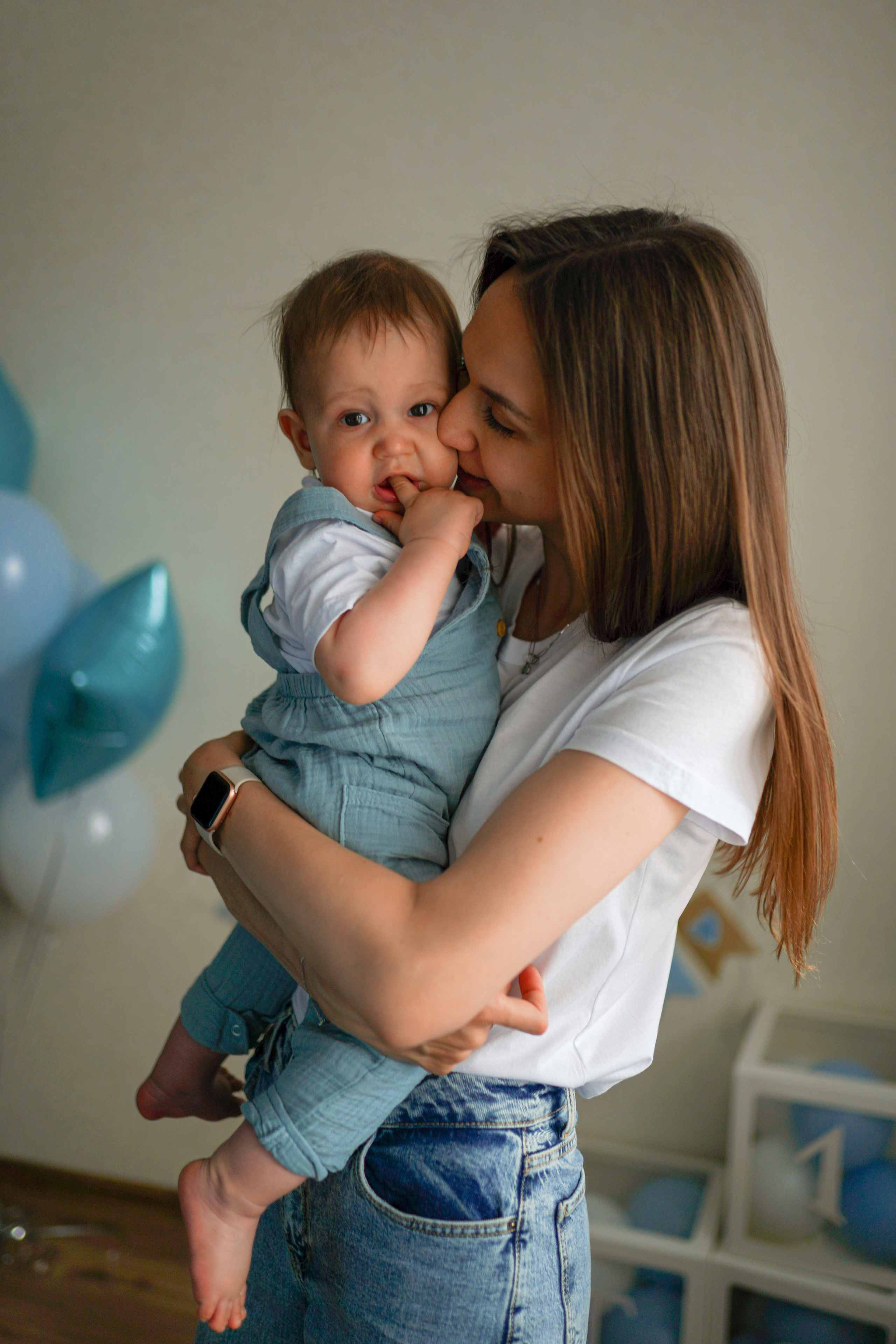 Домашний праздник на 1 годик. Семейный фотограф Москва Путилково Гуляшова Екатерина