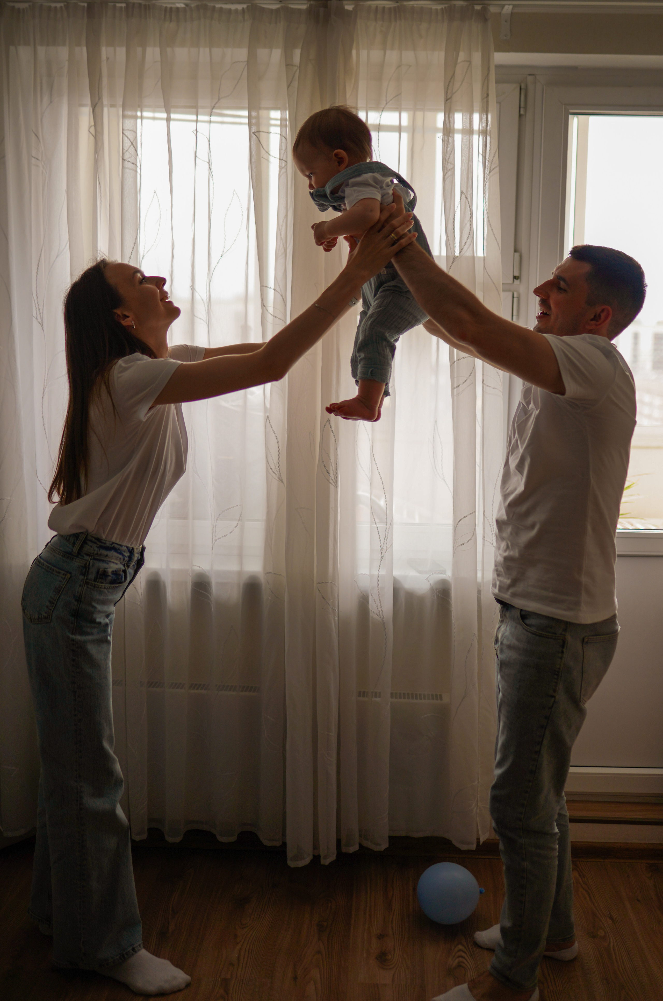 Домашний праздник на 1 годик. Семейный фотограф Москва Путилково Гуляшова Екатерина