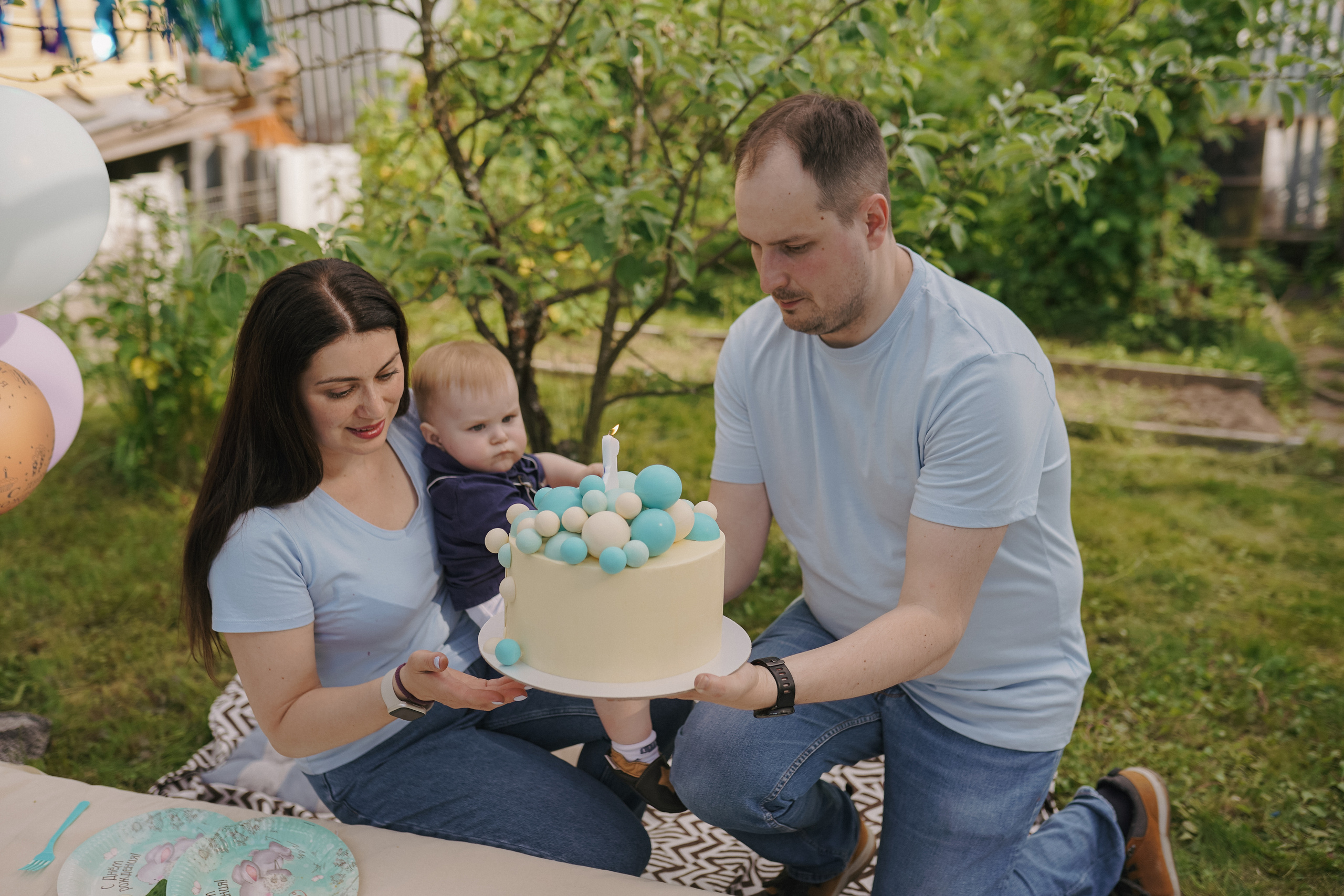 Годовасие на даче. Семейный фотограф Москва Путилково Гуляшова Екатерина