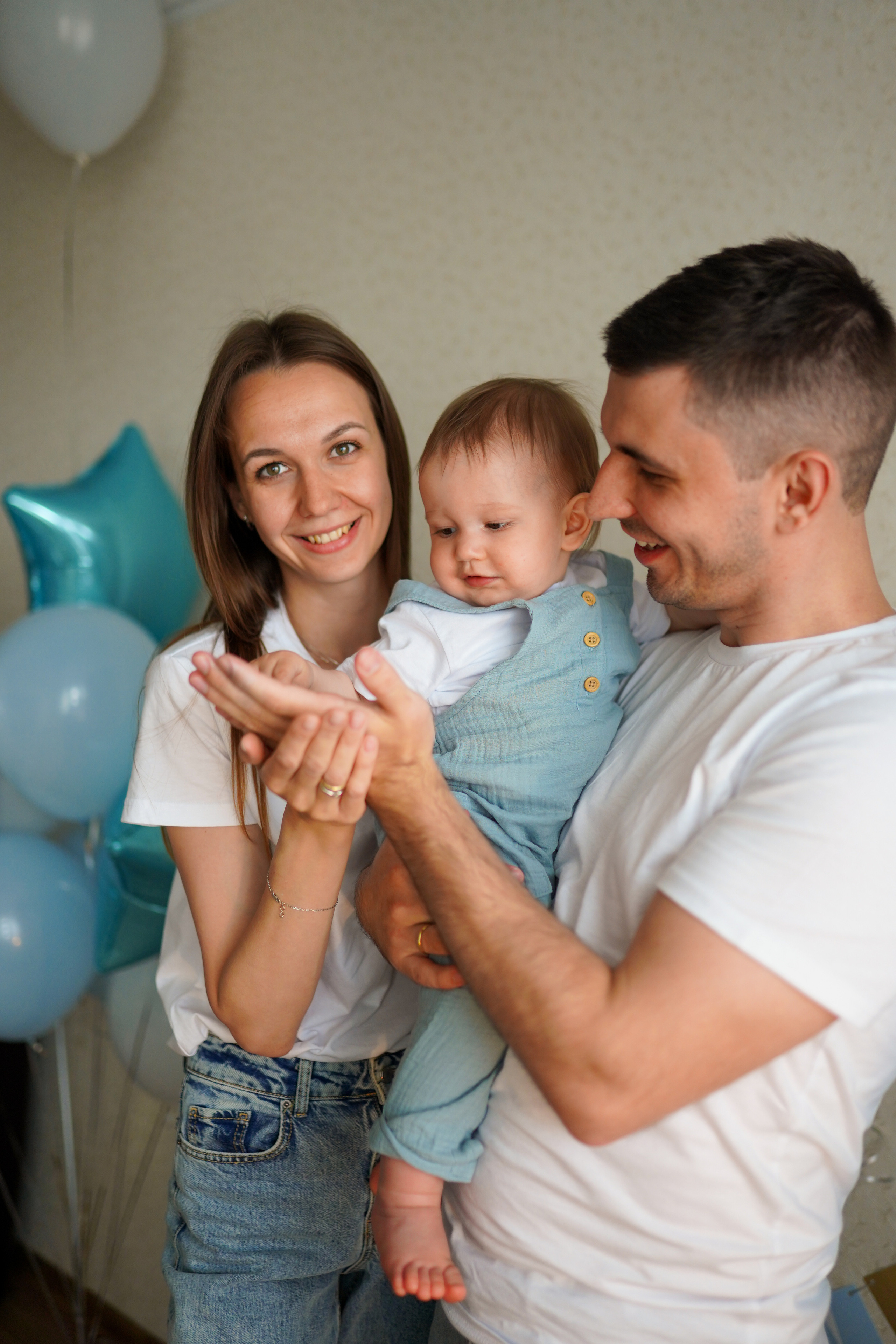 Домашний праздник на 1 годик. Семейный фотограф Москва Путилково Гуляшова Екатерина