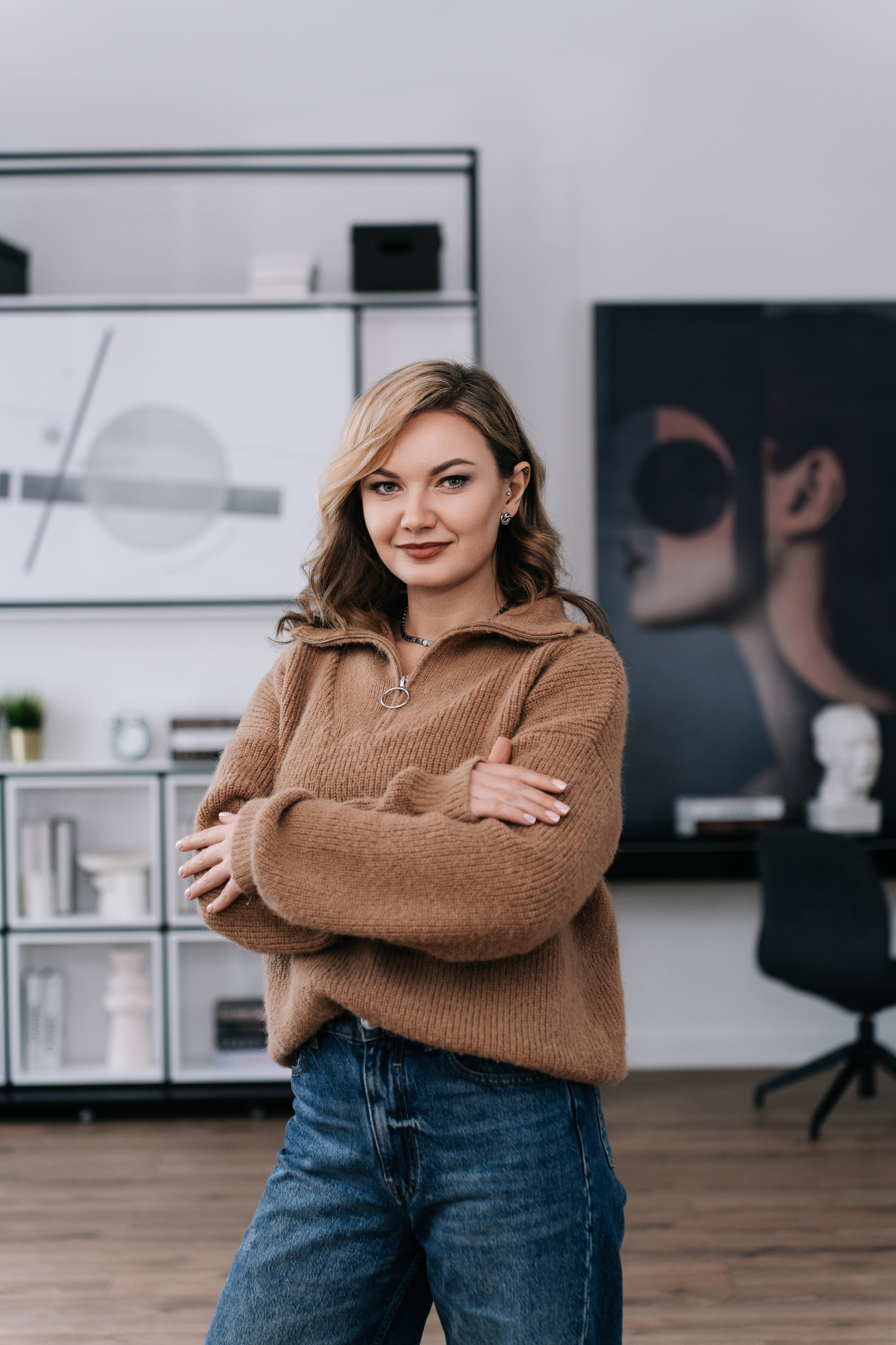 Бизнес фотосессия для сотрудников в фотостудии