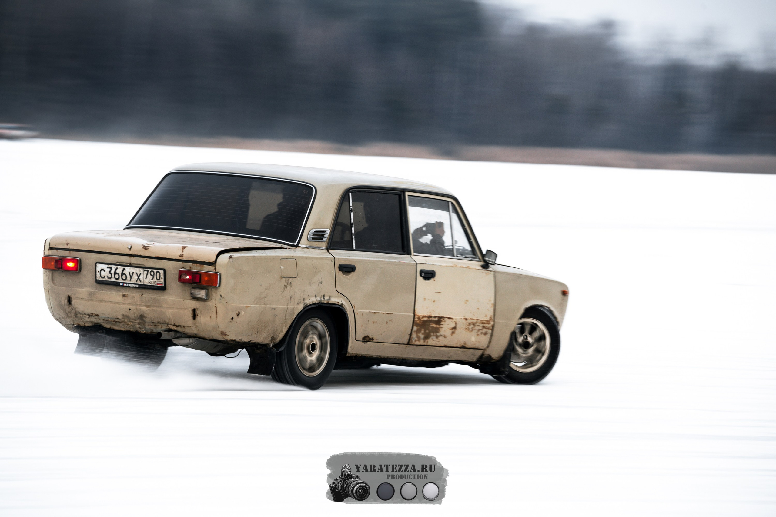 Тренировочный день на ледовой трассе. Yaratezza production