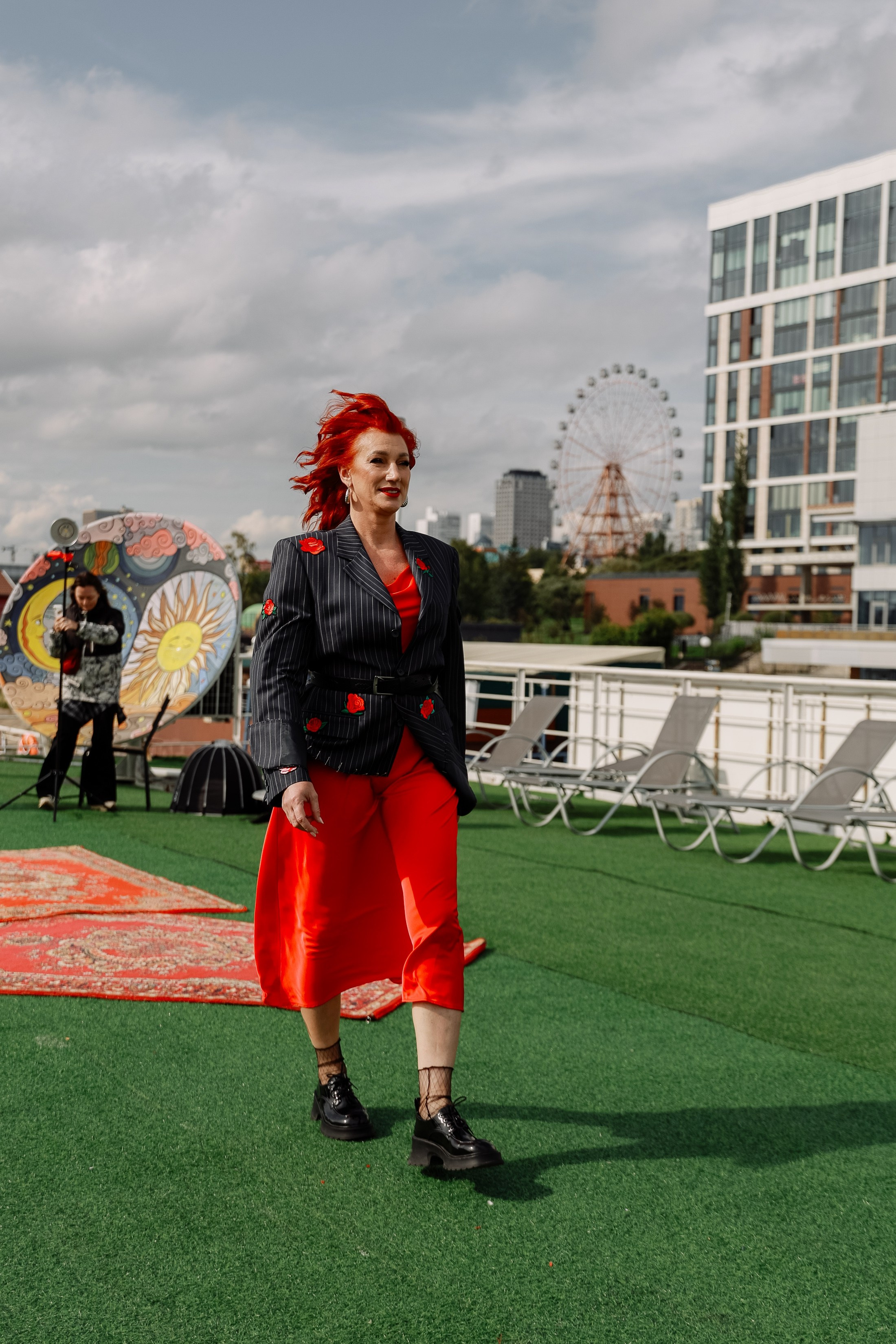 Модный показ «А-ля русс». Фотограф Юлия Мальцева