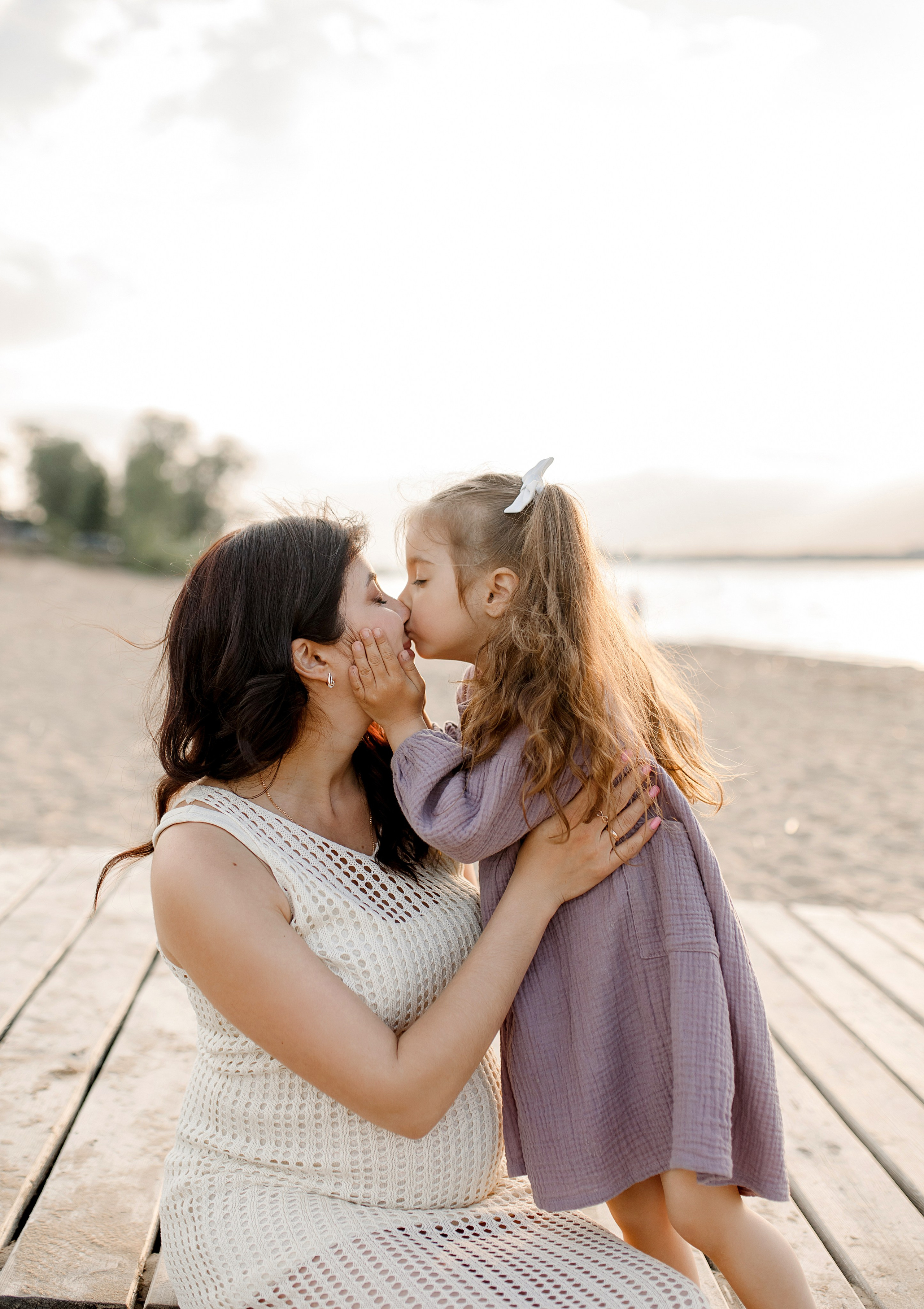 Семейная съёмка на пляже. Свадебный и семейный фотограф в Казани Алина Гилазиева
