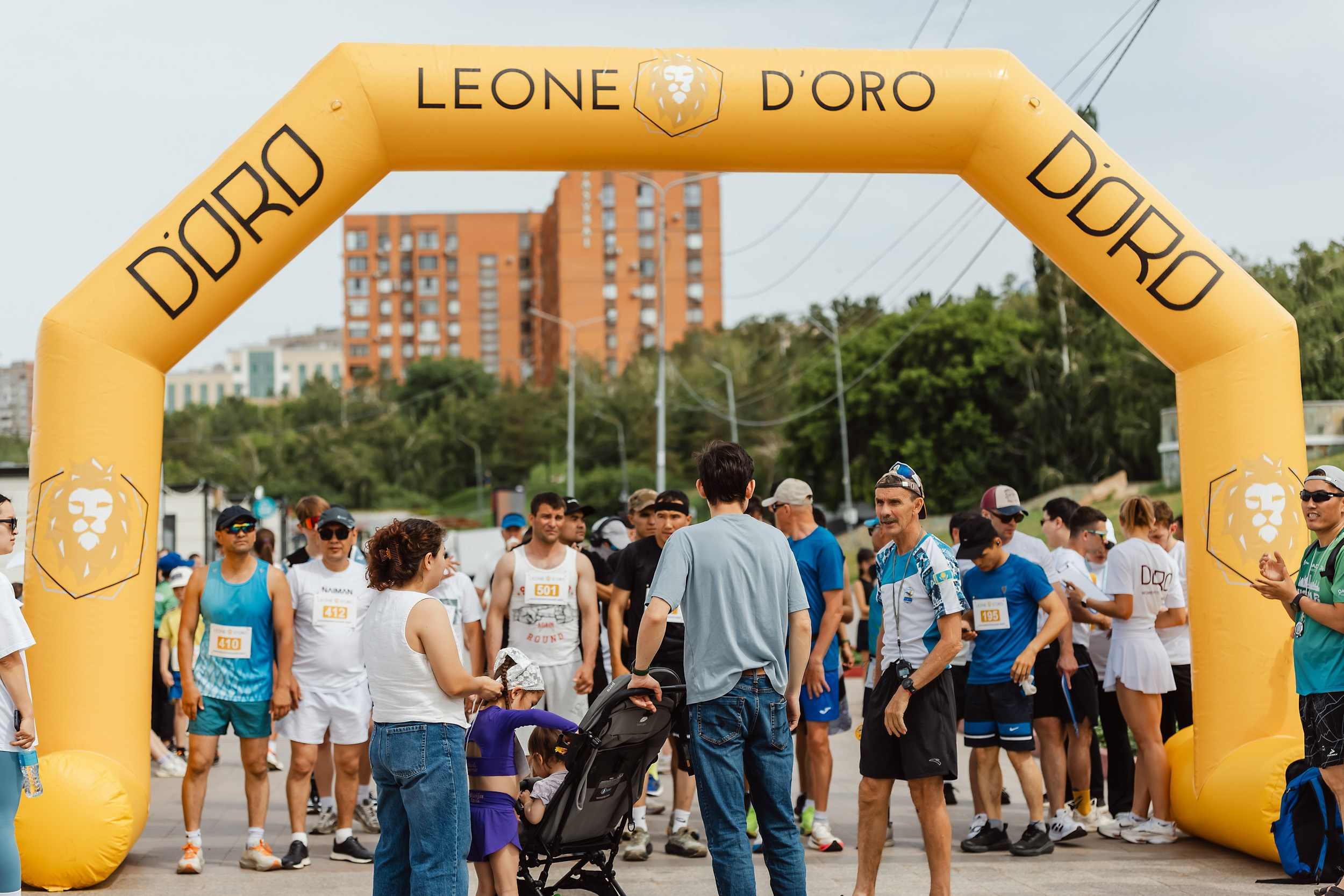 Благотворительный Марафон Leone D'oro. Кипятком Павлодар