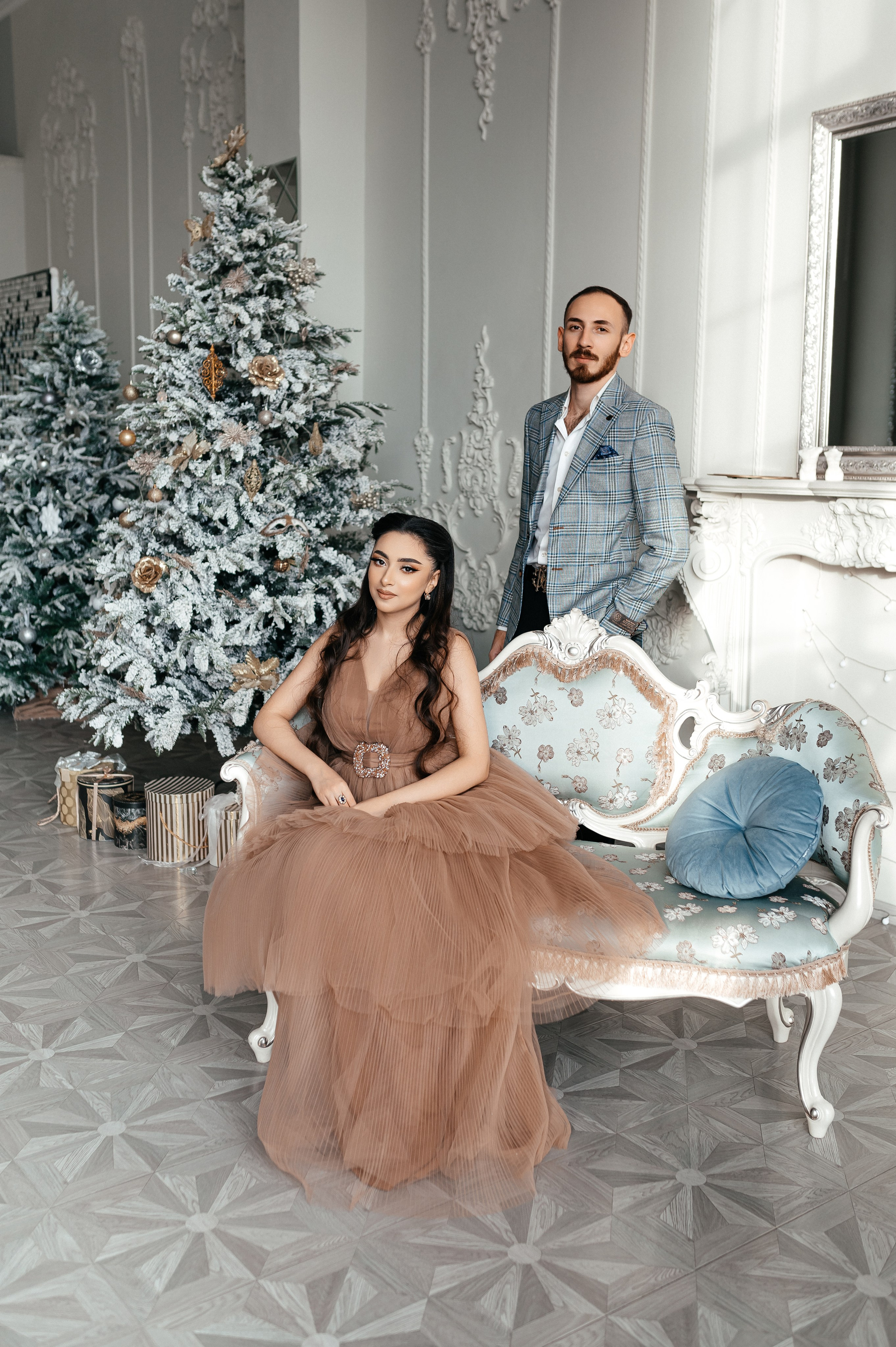 Свадебная фотосессия в студии. Фотограф Ким Наталья в Красноярске