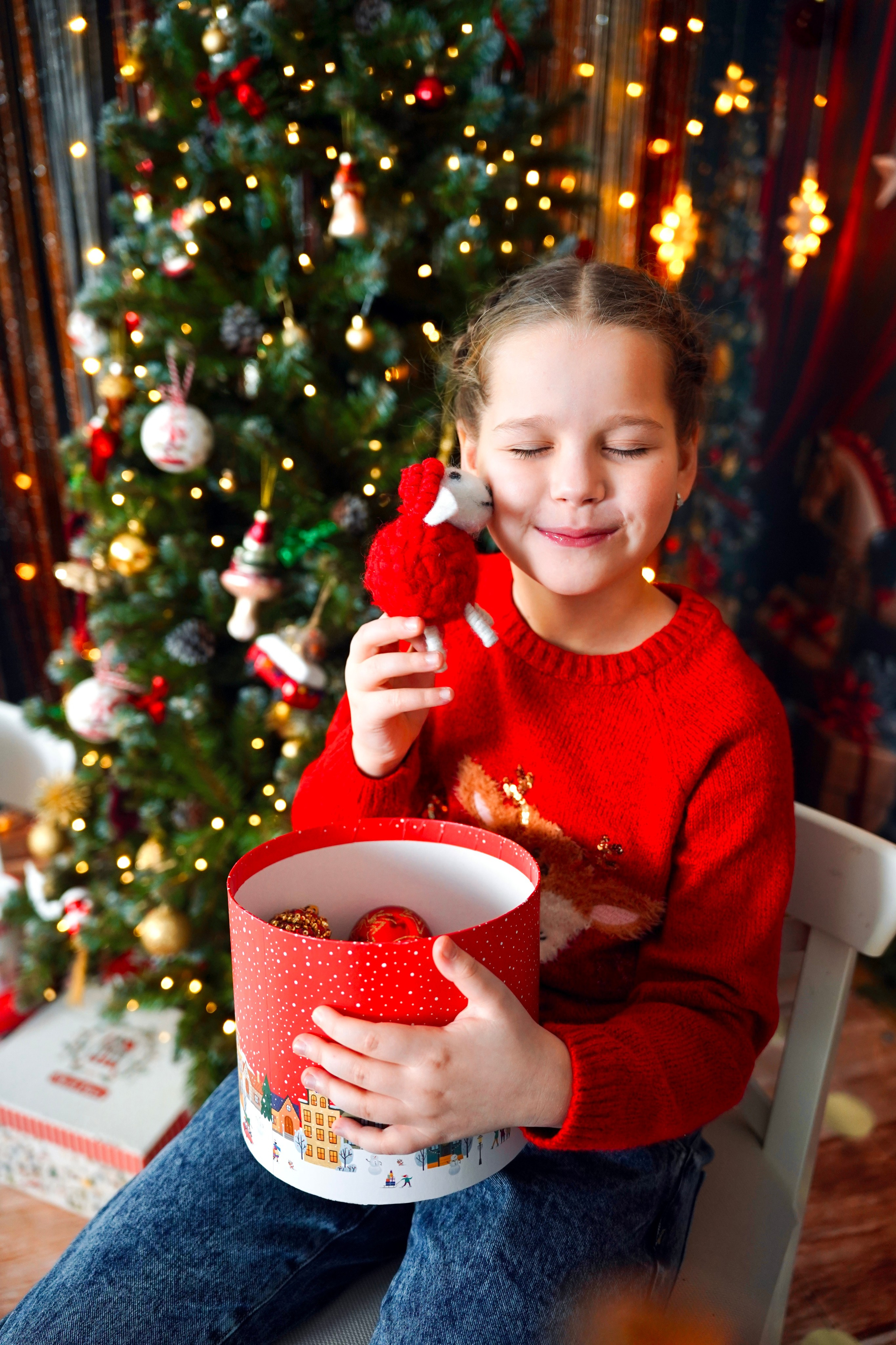 Новогодний фотопроект 2025 № 3. Семейный и детский фотограф Александра Гвоздикова