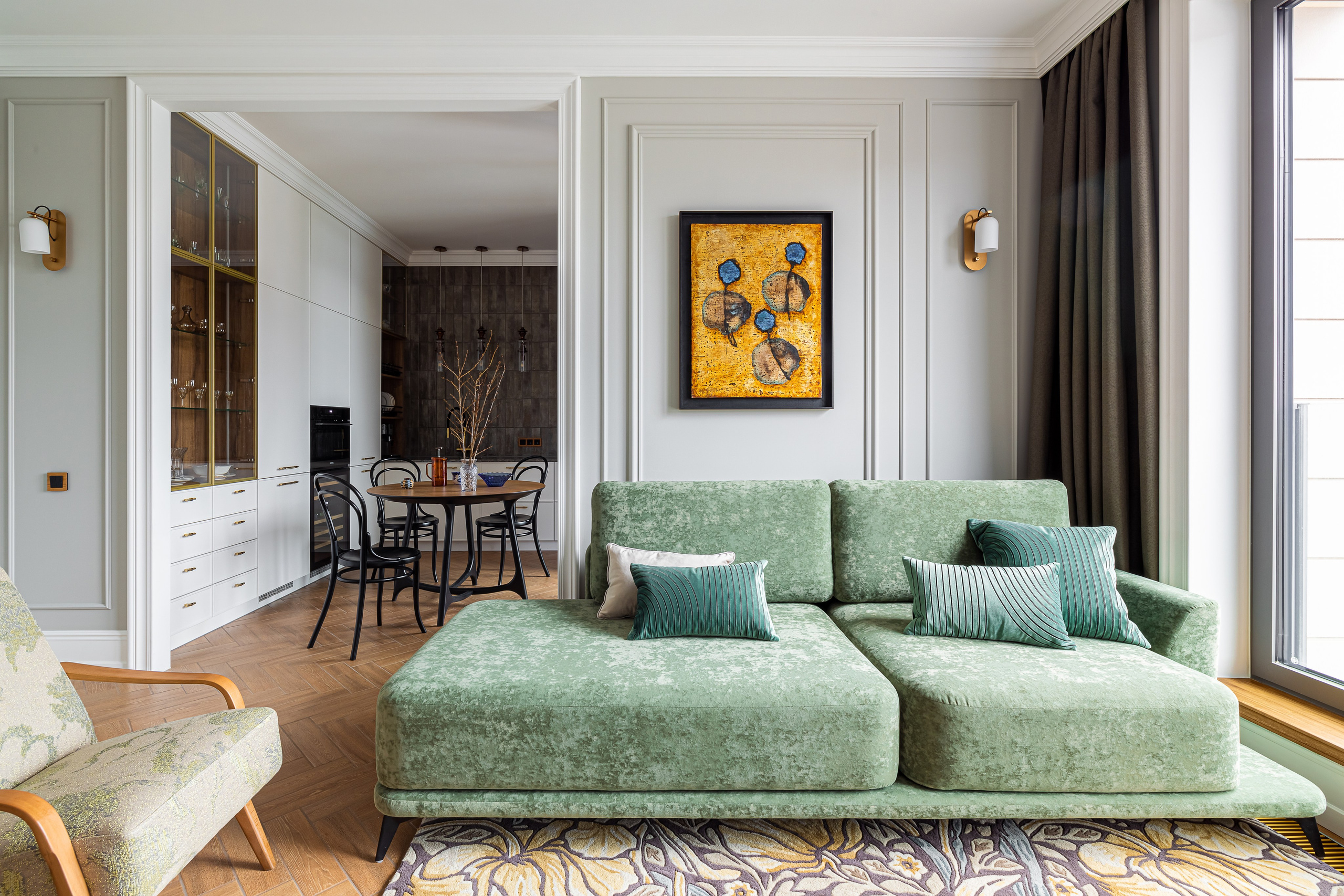 Квартира на Петровском, г. Санкт-Петербург. Дизайнер\стилист Анна Исупова. Иван Благушин. Интерьерный и архитектурный фотограф в Москве и Санкт-Петербурге