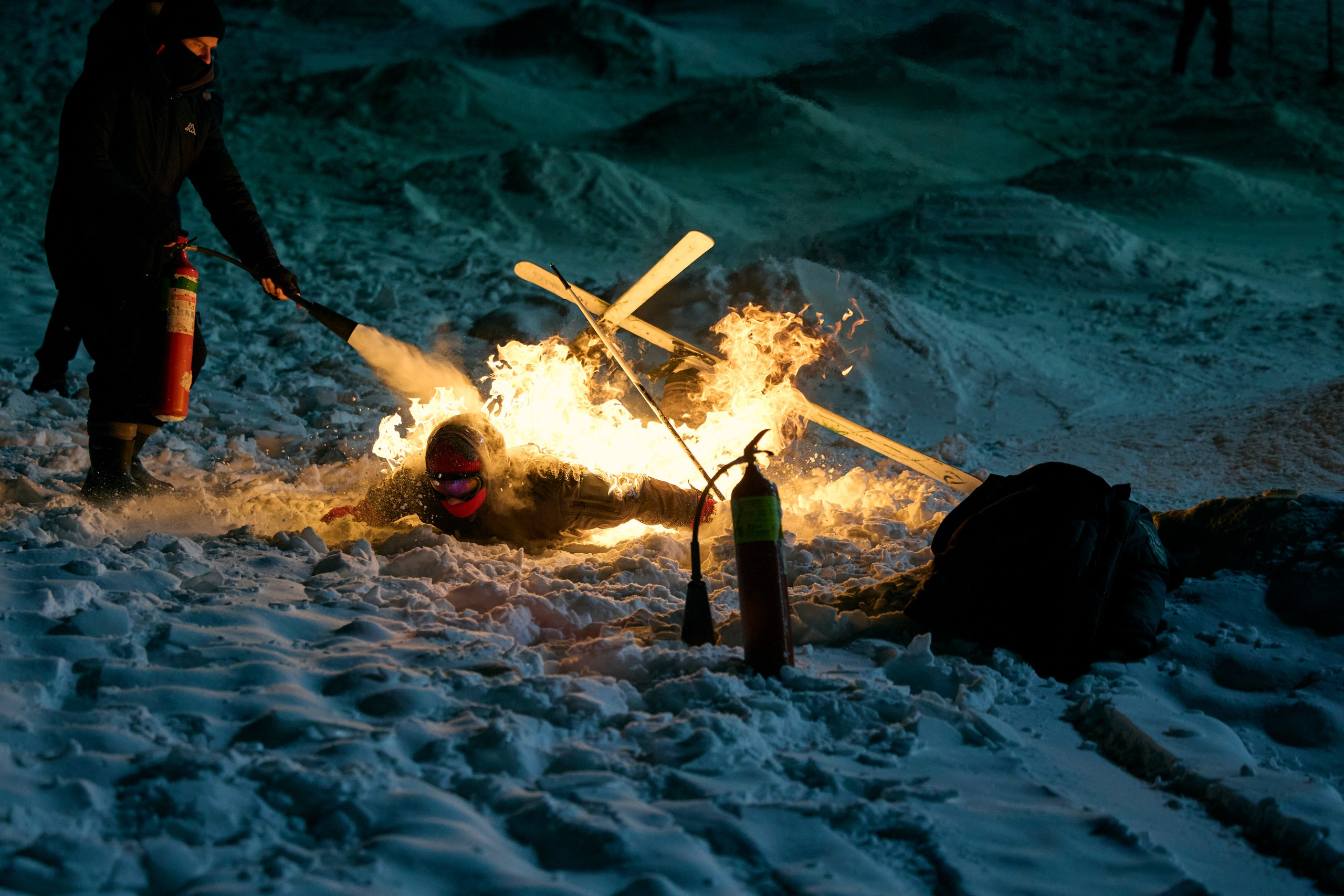 Burning Mogul. Creative photographer Denis Klero